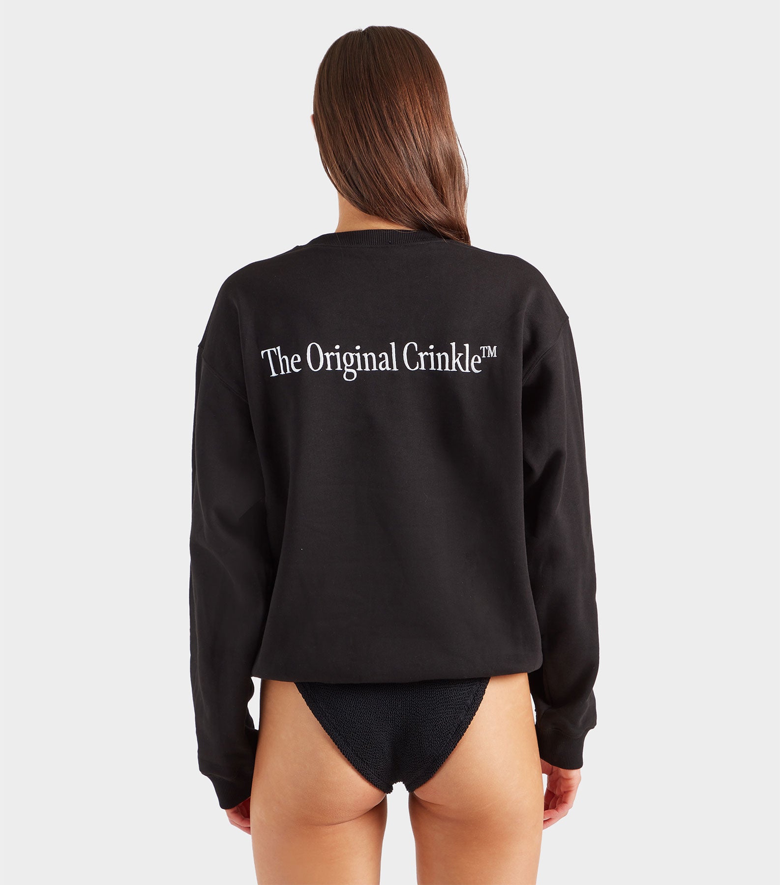 80s Logo Sweatshirt - Black