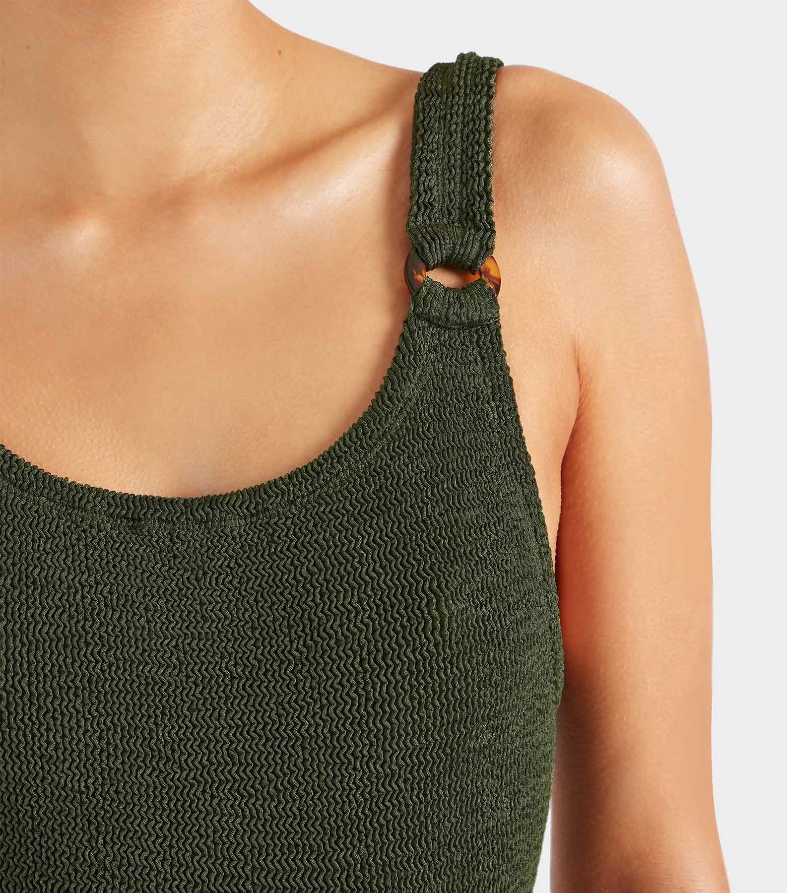 Domino Swim - Metallic Khaki