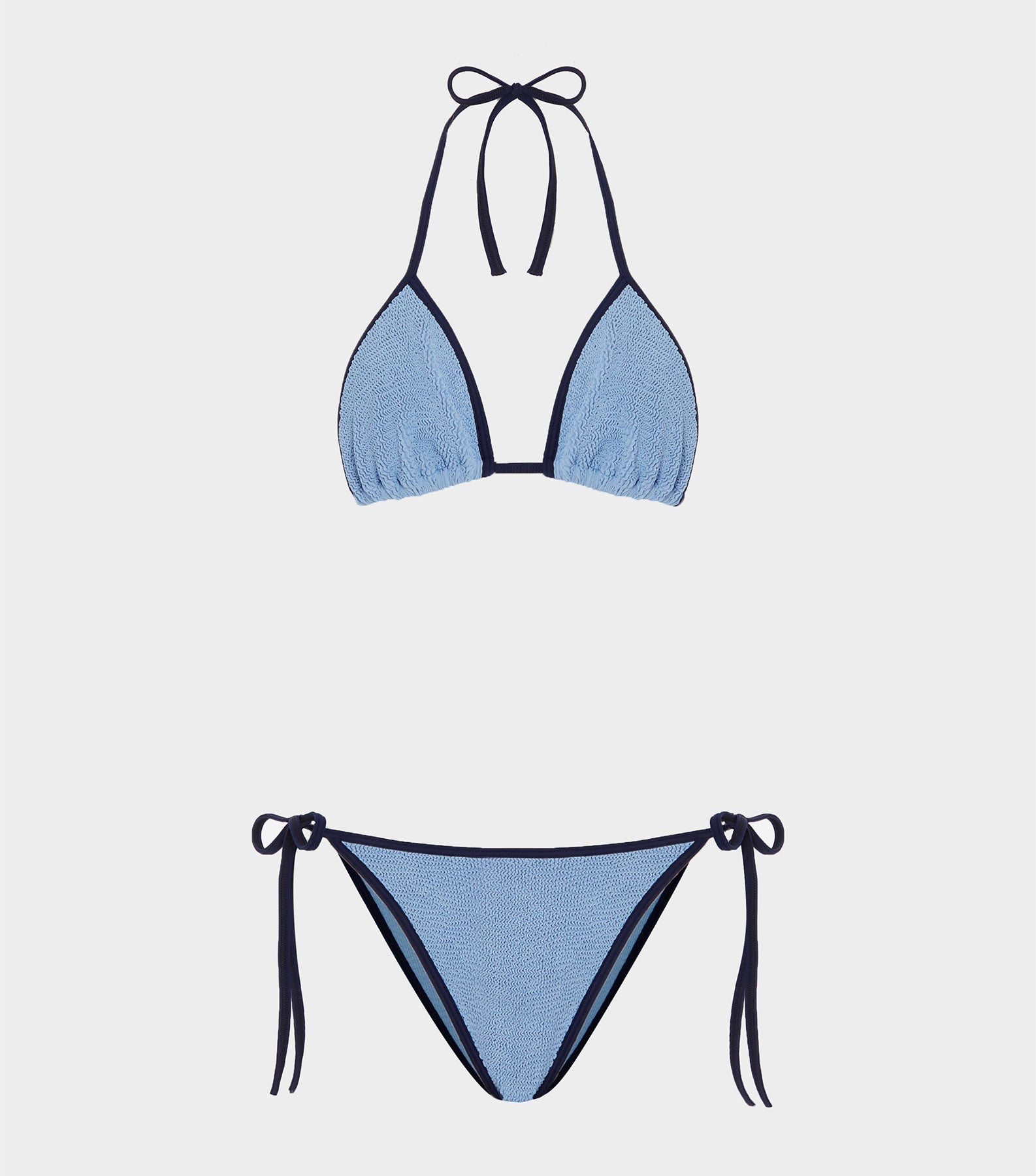 Gina Bikini Contrast - Cornflower/Navy