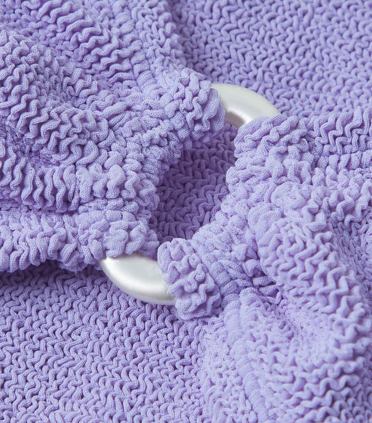 Julia Bikini With Pearly Hoop - Lilac