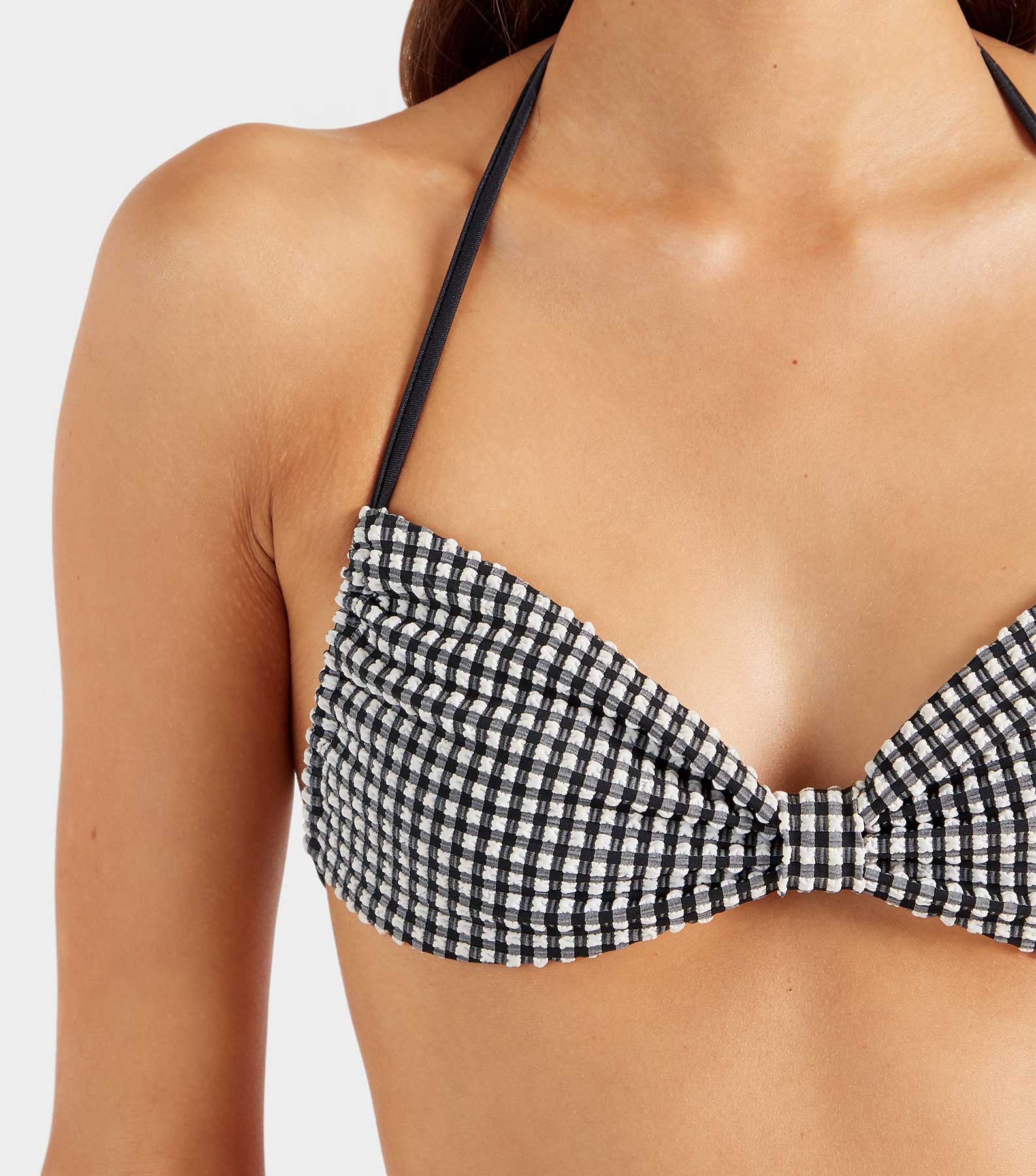 Kacey Bikini - Black Gingham