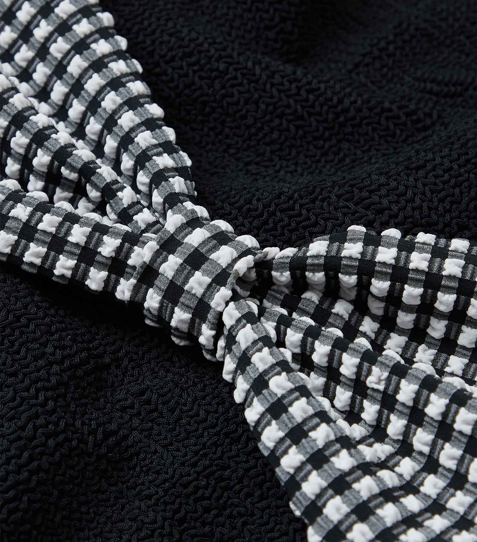 Kacey Bikini - Black Gingham
