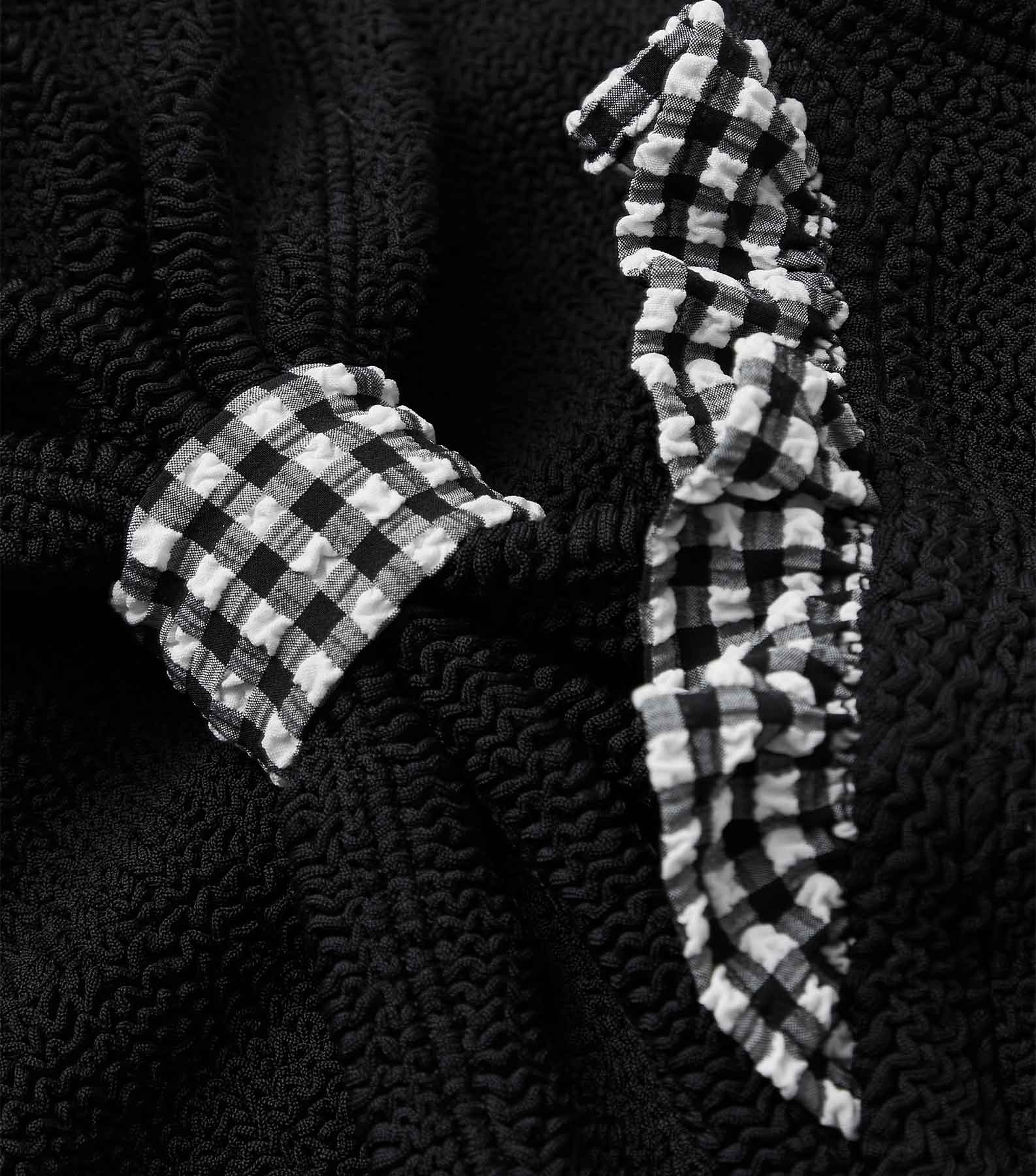 Loretta Bikini - Black Gingham