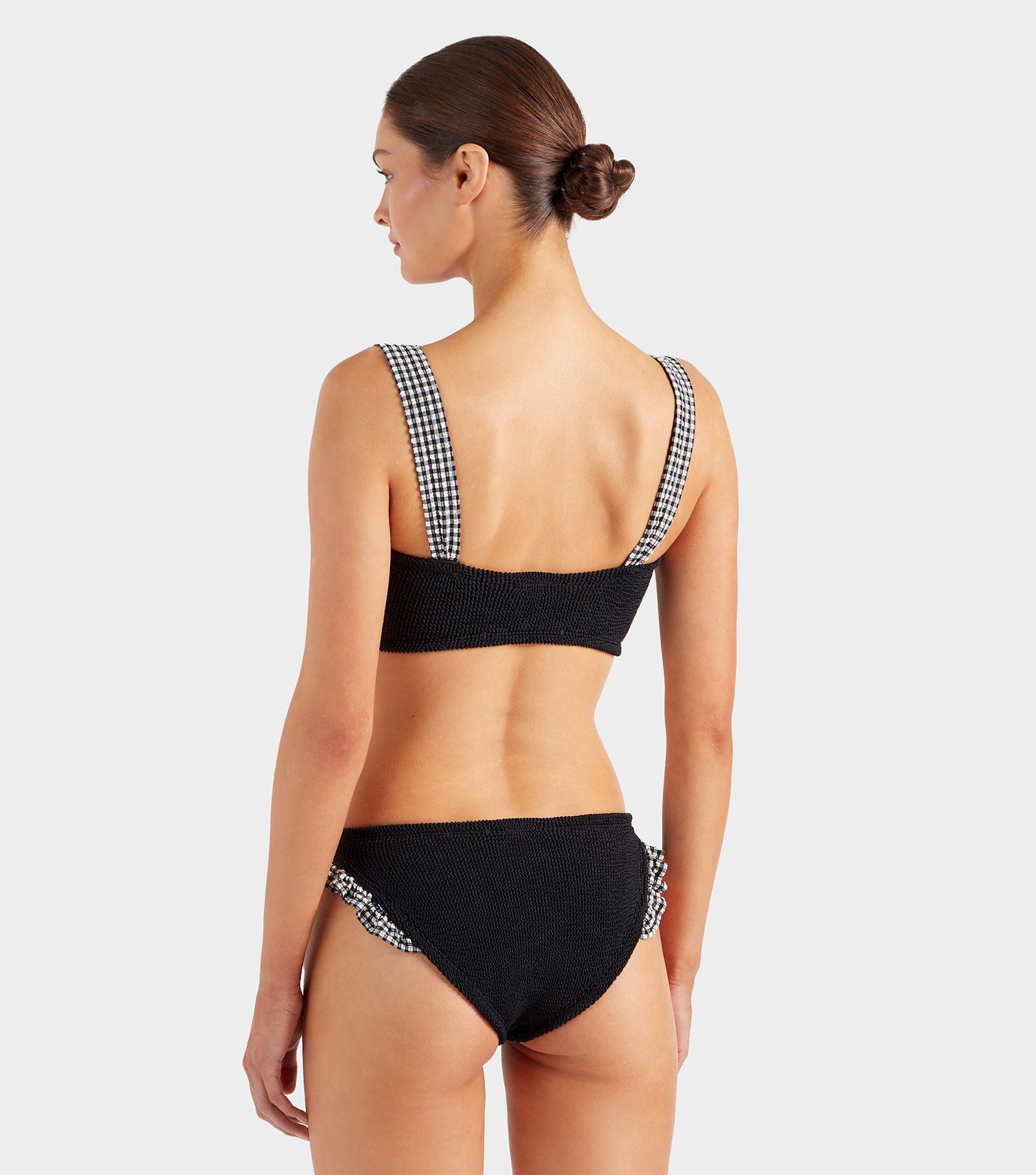 Loretta Bikini - Black Gingham