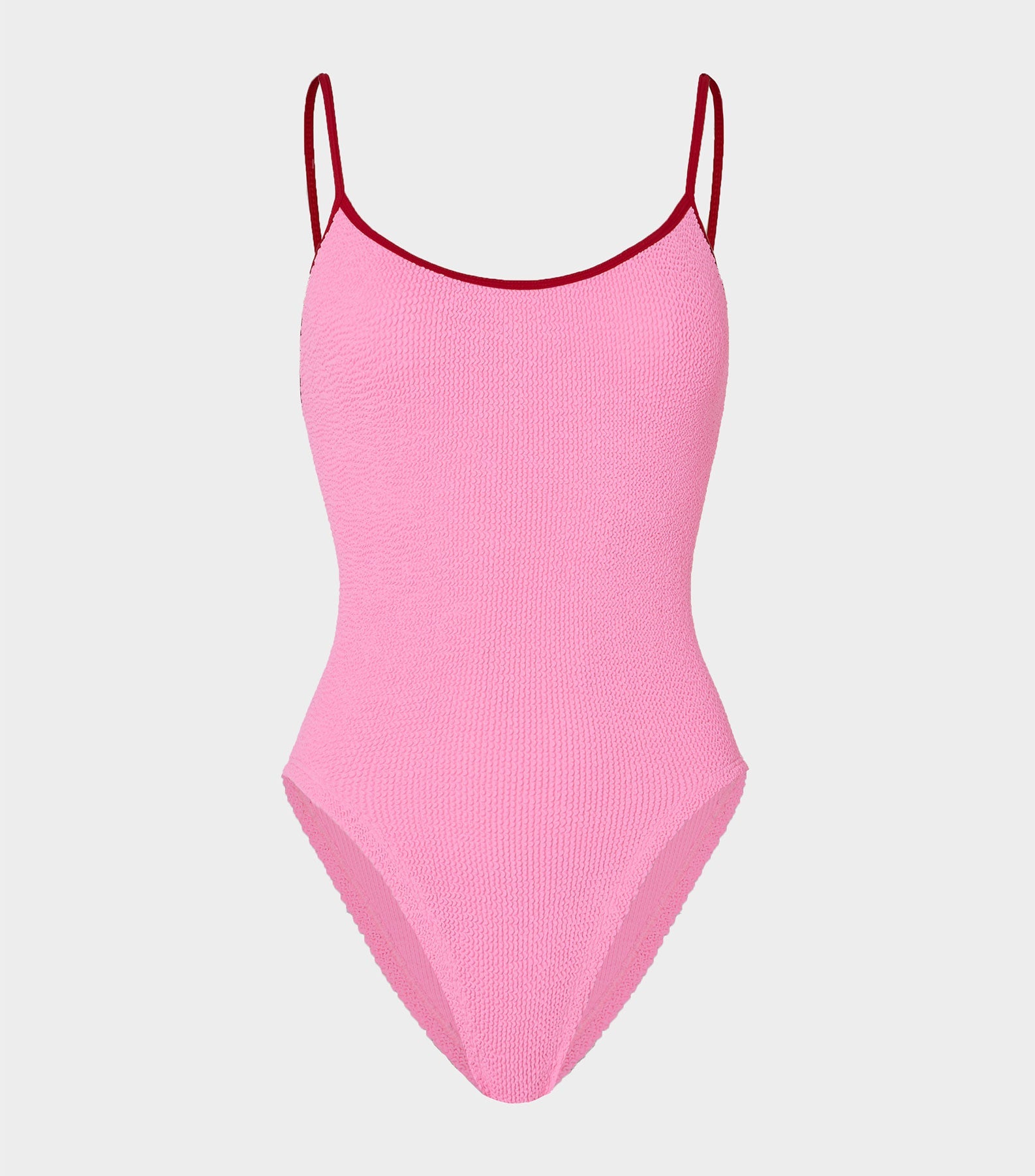 Pamela Swim Contrast - Bubblegum/Red