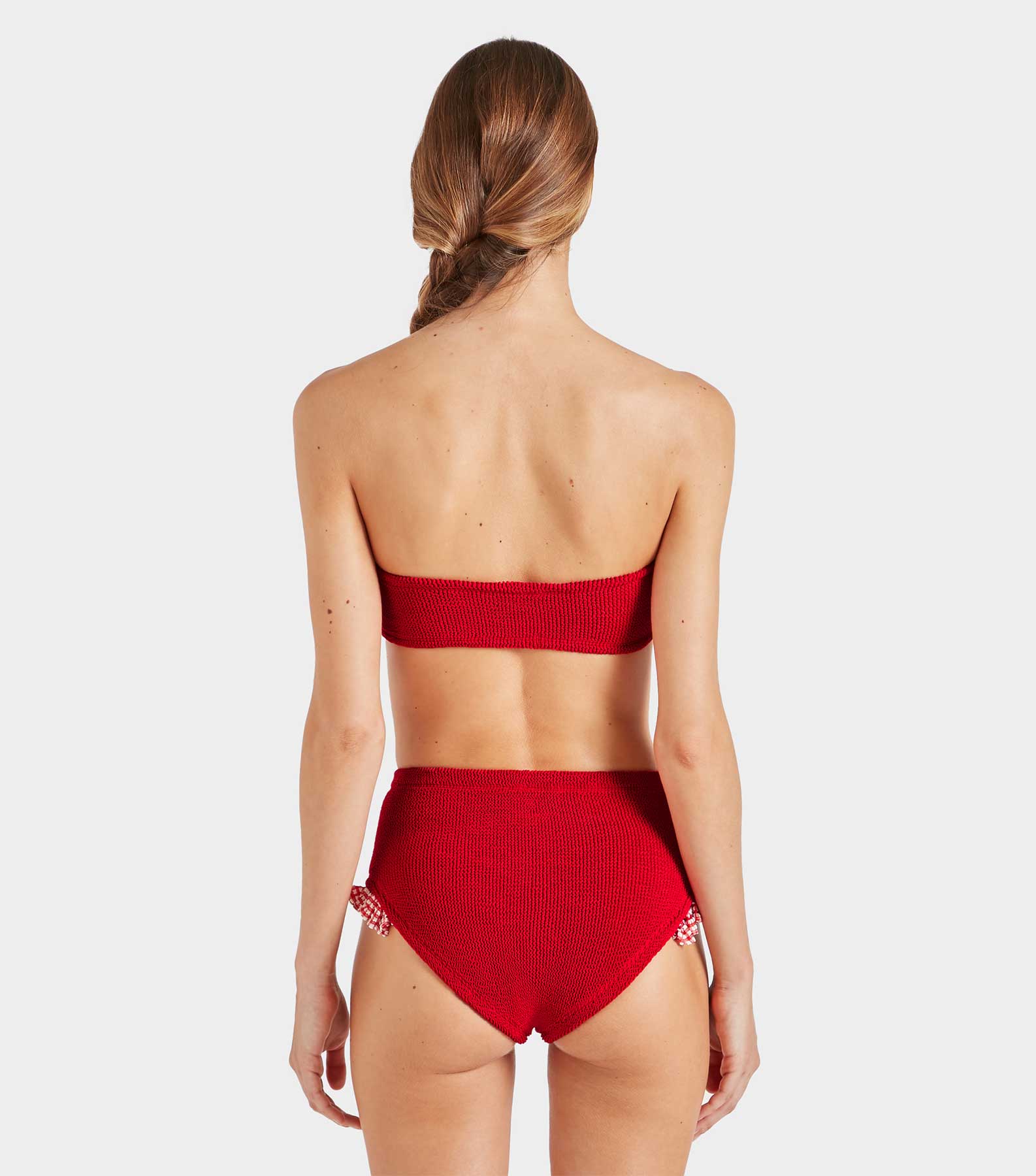 Peggy Bikini - Red Gingham