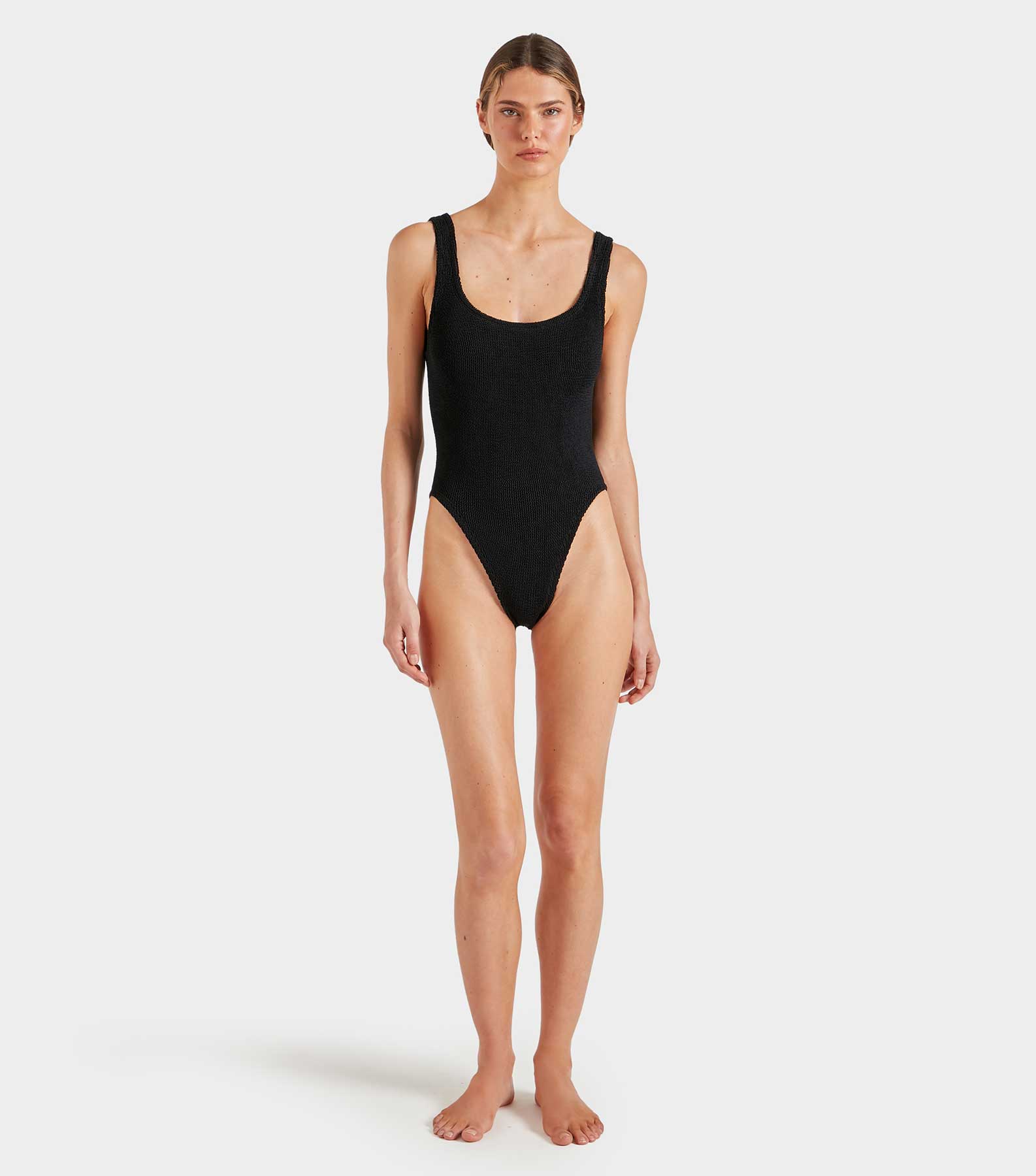 Square Neck Swim - Black