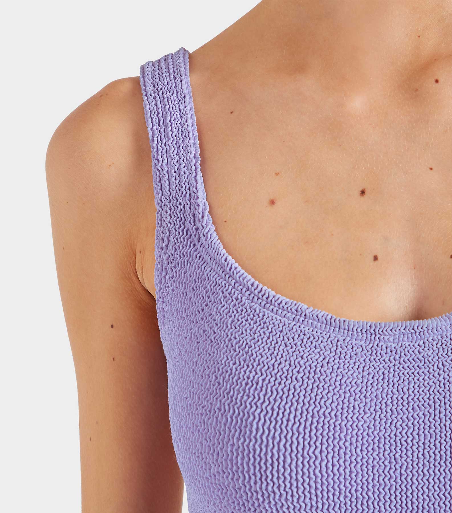 Square Neck Swim - Lilac