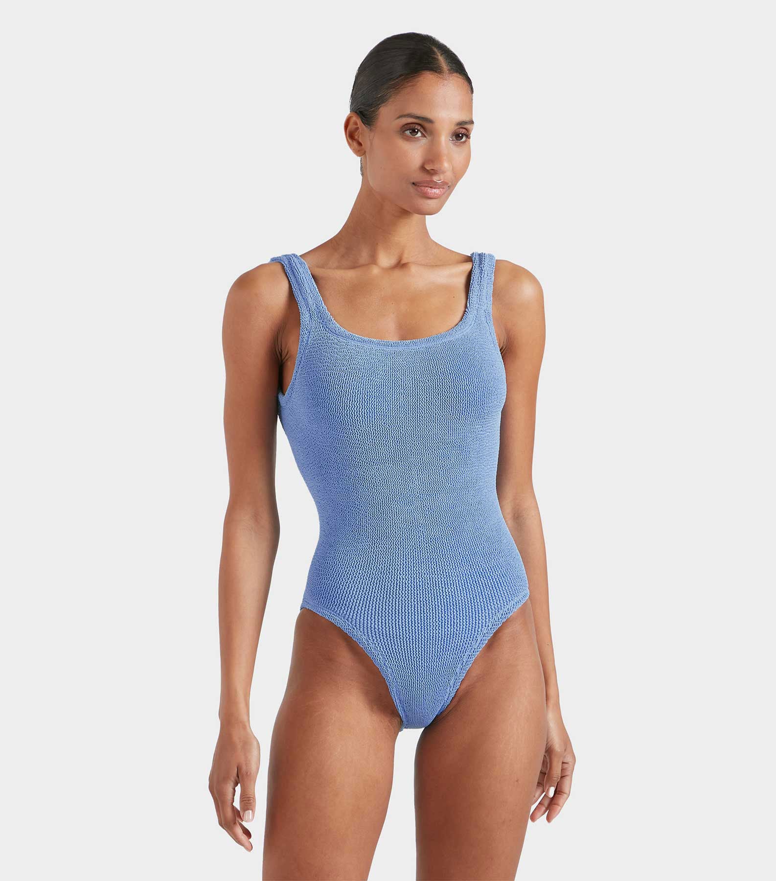 Square Neck Swim - Cornflower