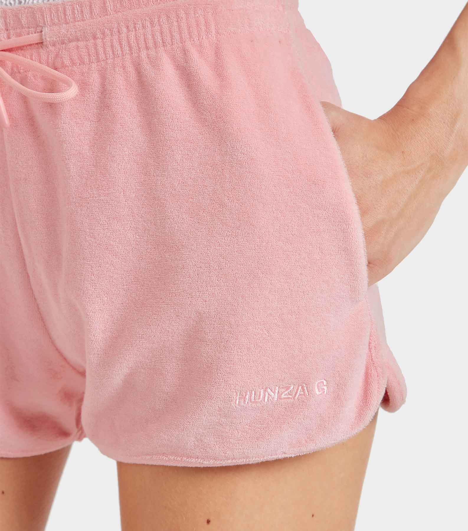Terry Towelling Short - Pink