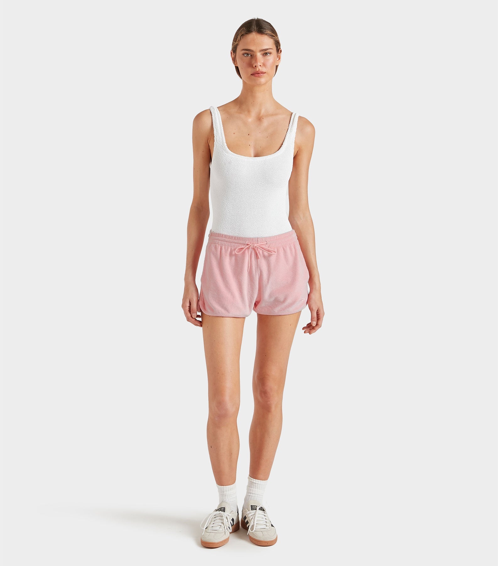 Terry Towelling Short - Pink