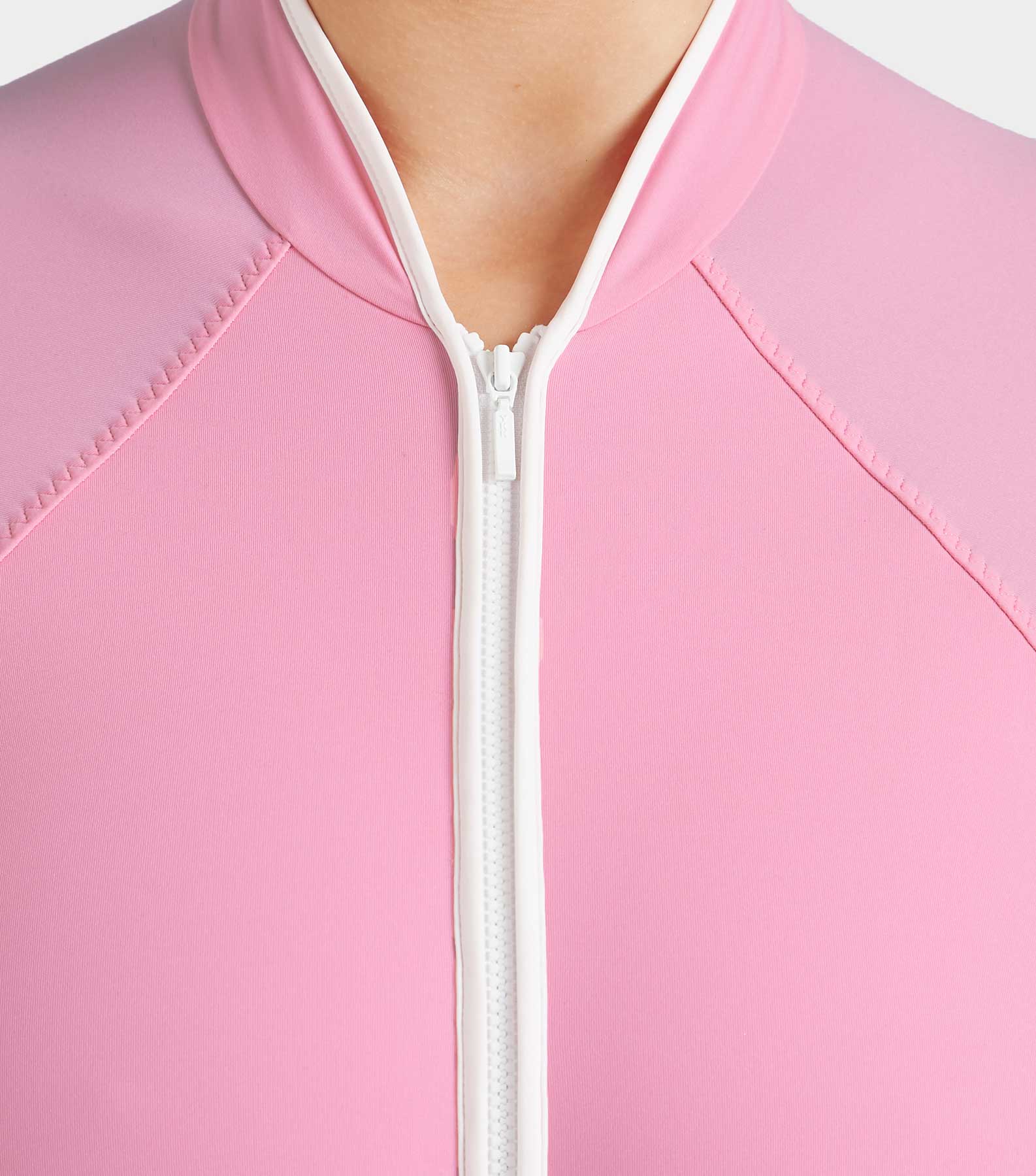 Tyra UPF 50+ Swim - Bubblegum/White