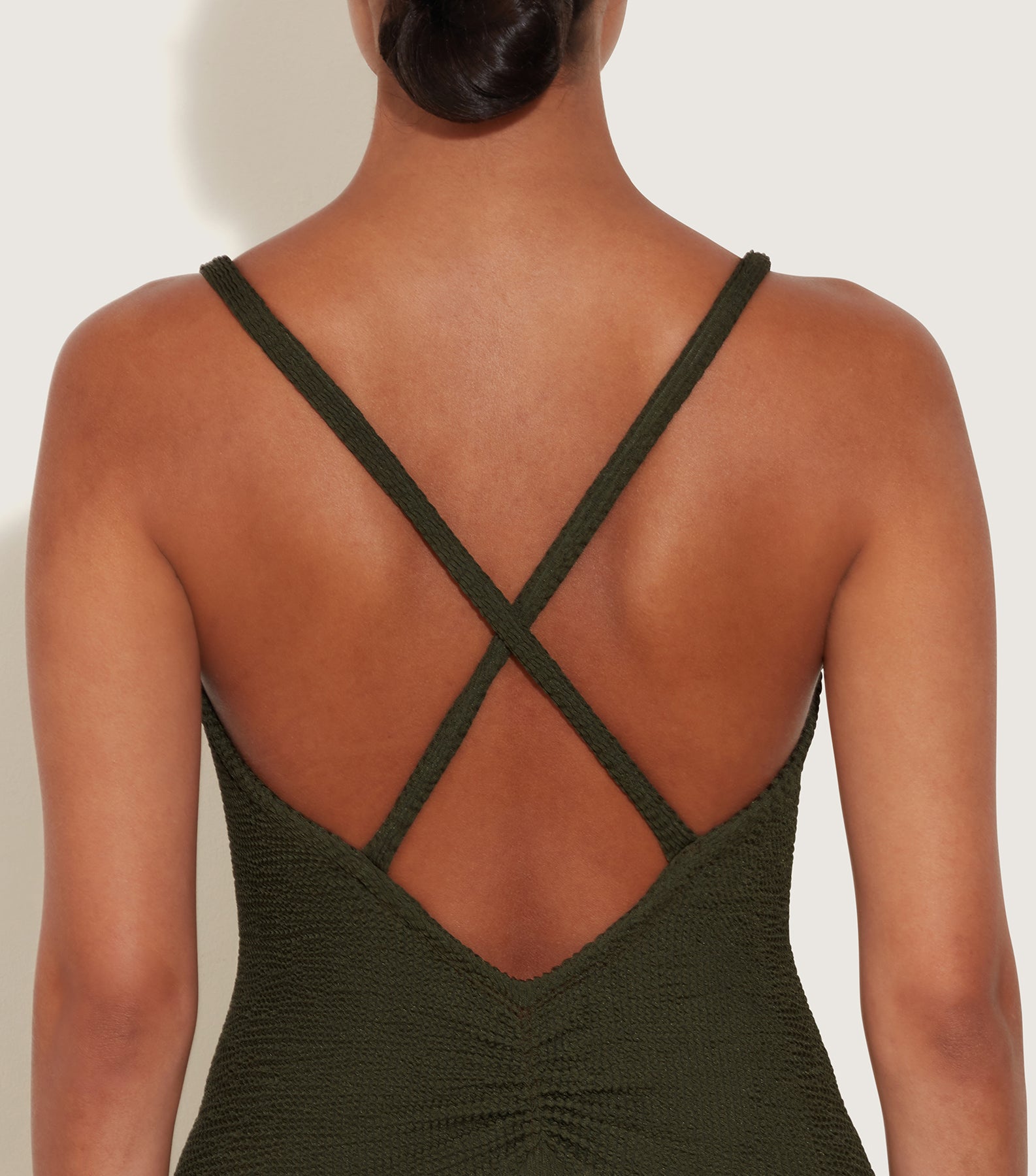 Bette Swim - Metallic Khaki