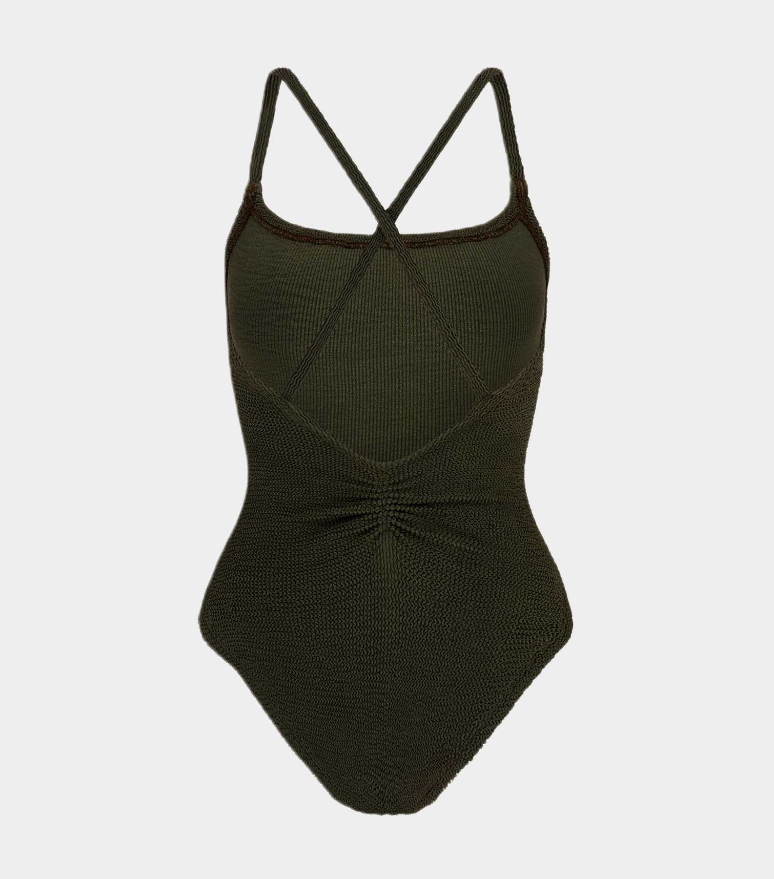 Bette Swim - Metallic Khaki