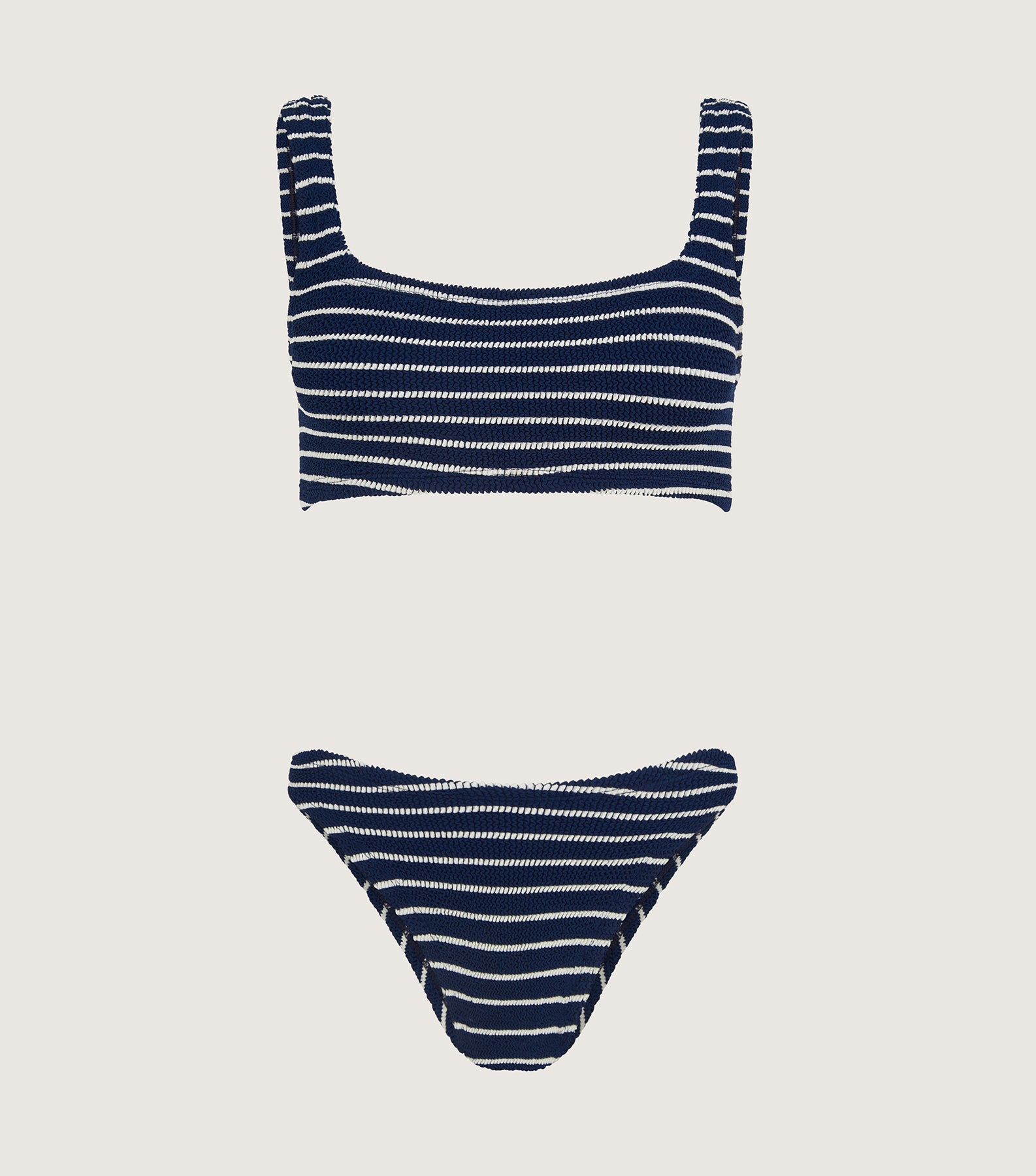 Coverage Xandra Bikini - Navy/White Stripe
