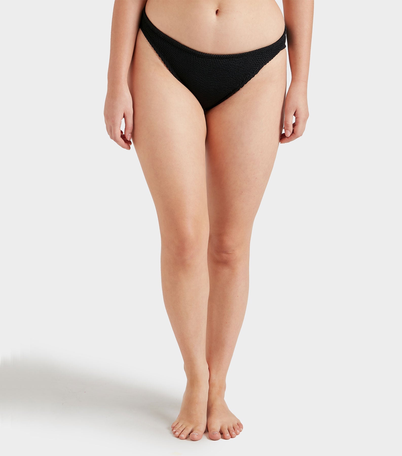 Coverage Bikini Bottom - Black