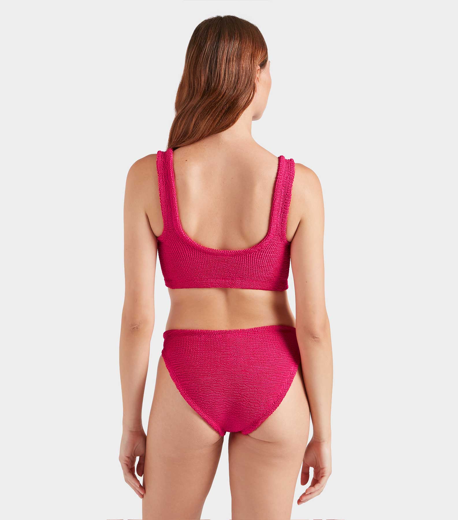 Coverage Juno Bikini - Metallic Raspberry