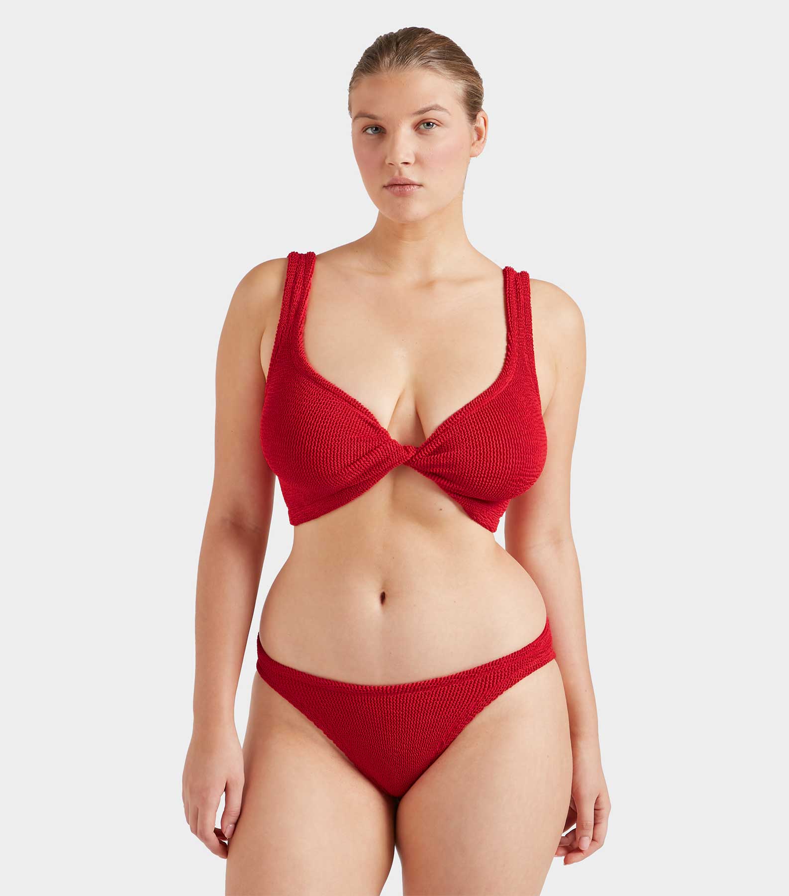 Coverage Juno Bikini - Red