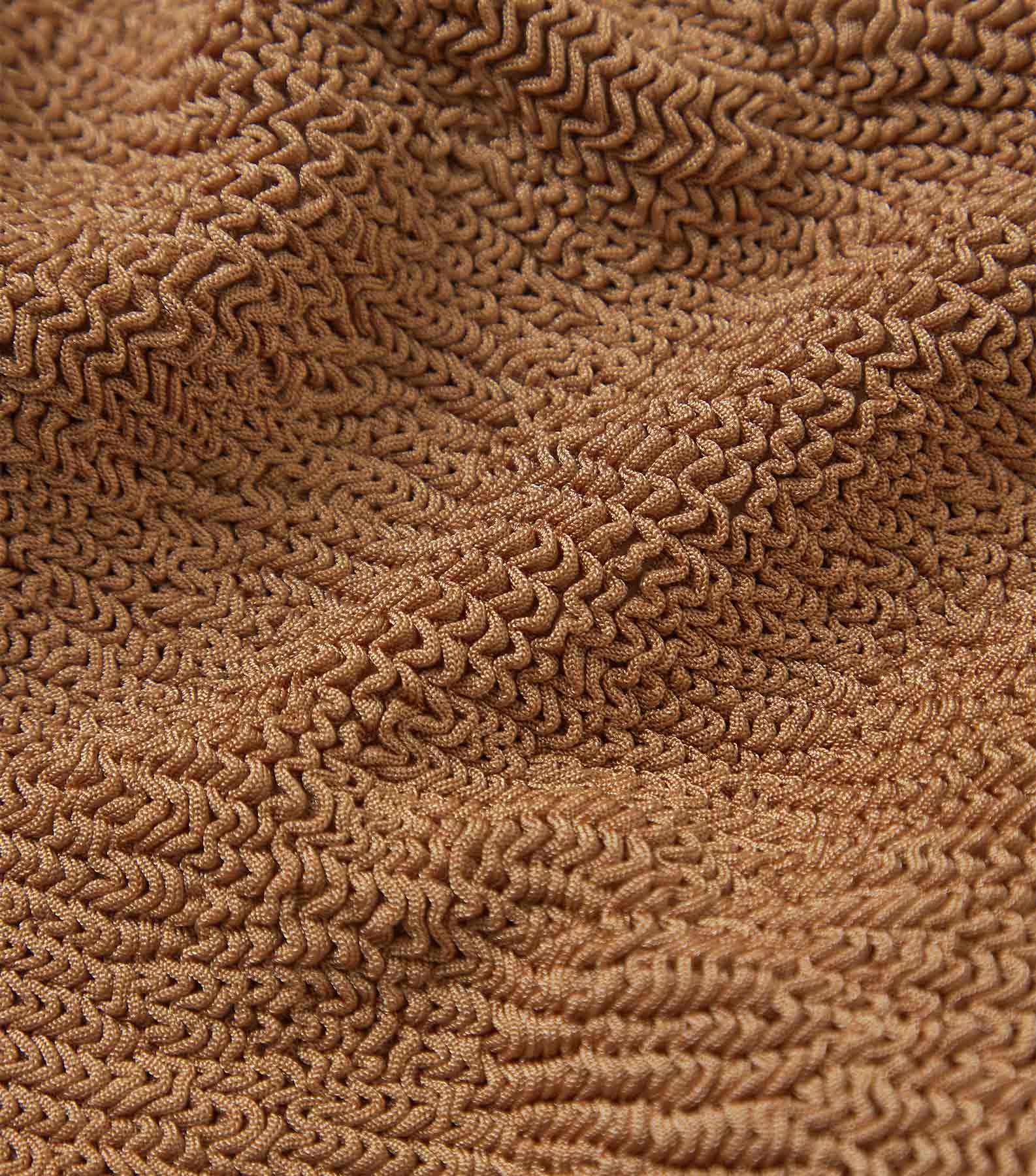 Coverage Square Neck Swim - Metallic Cocoa