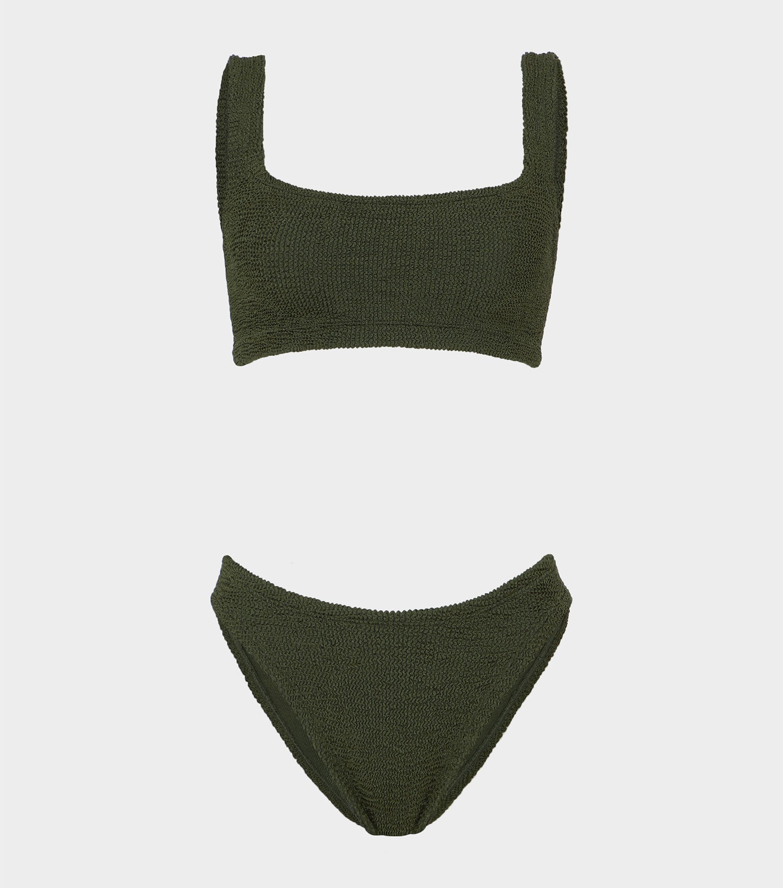 Coverage Xandra Bikini - Metallic Khaki