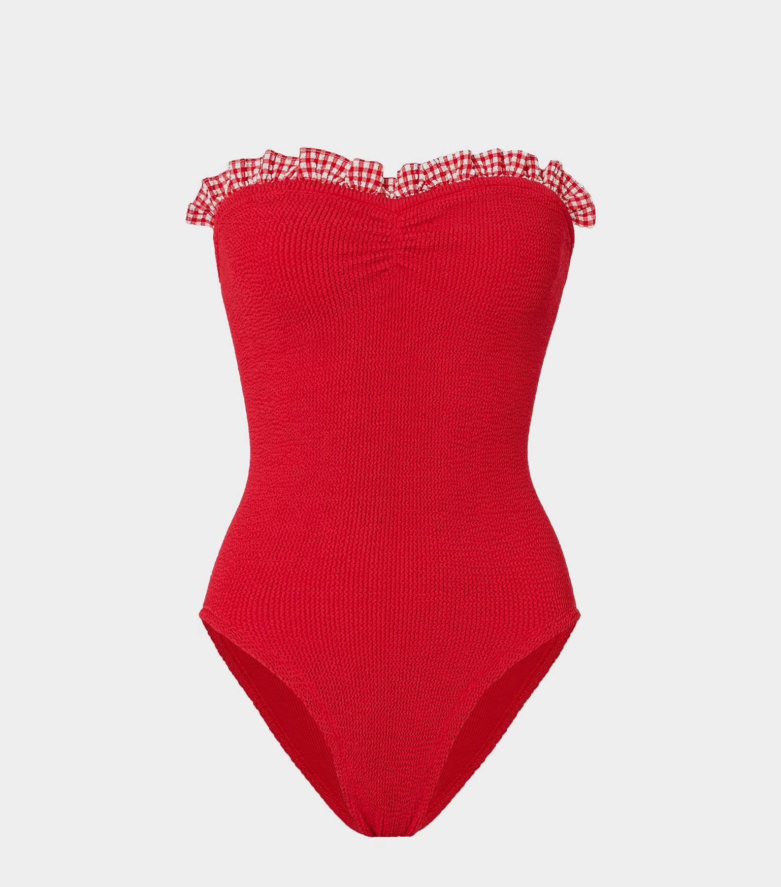 Dolly Swim - Red Gingham