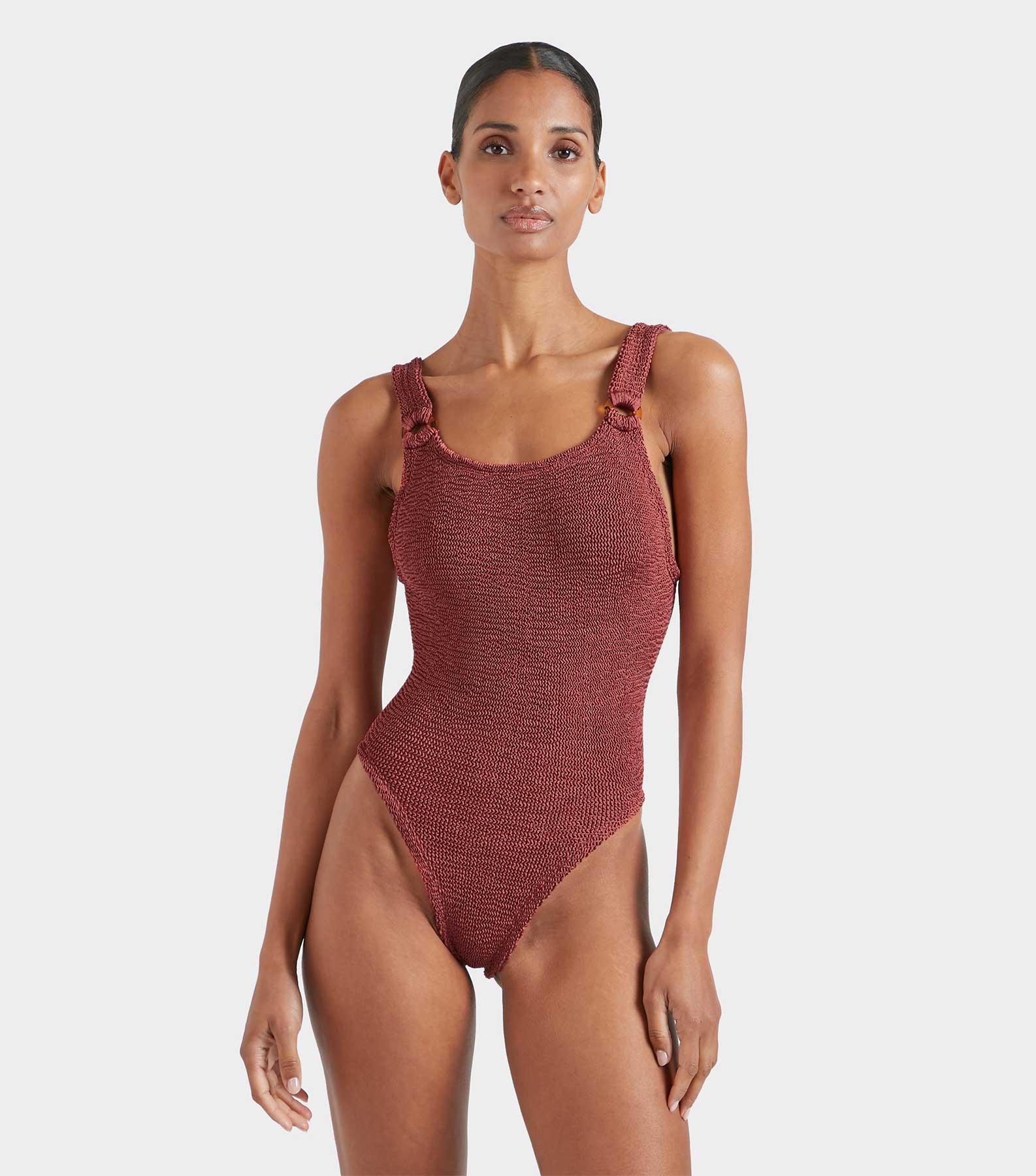 Domino Swim - Metallic Rosewood