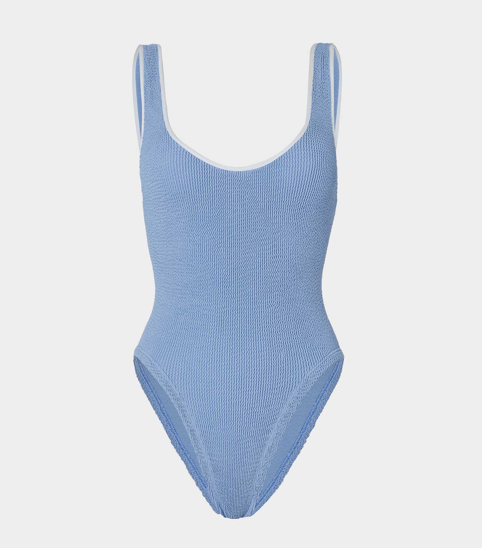 Faye Swim - Cornflower/White