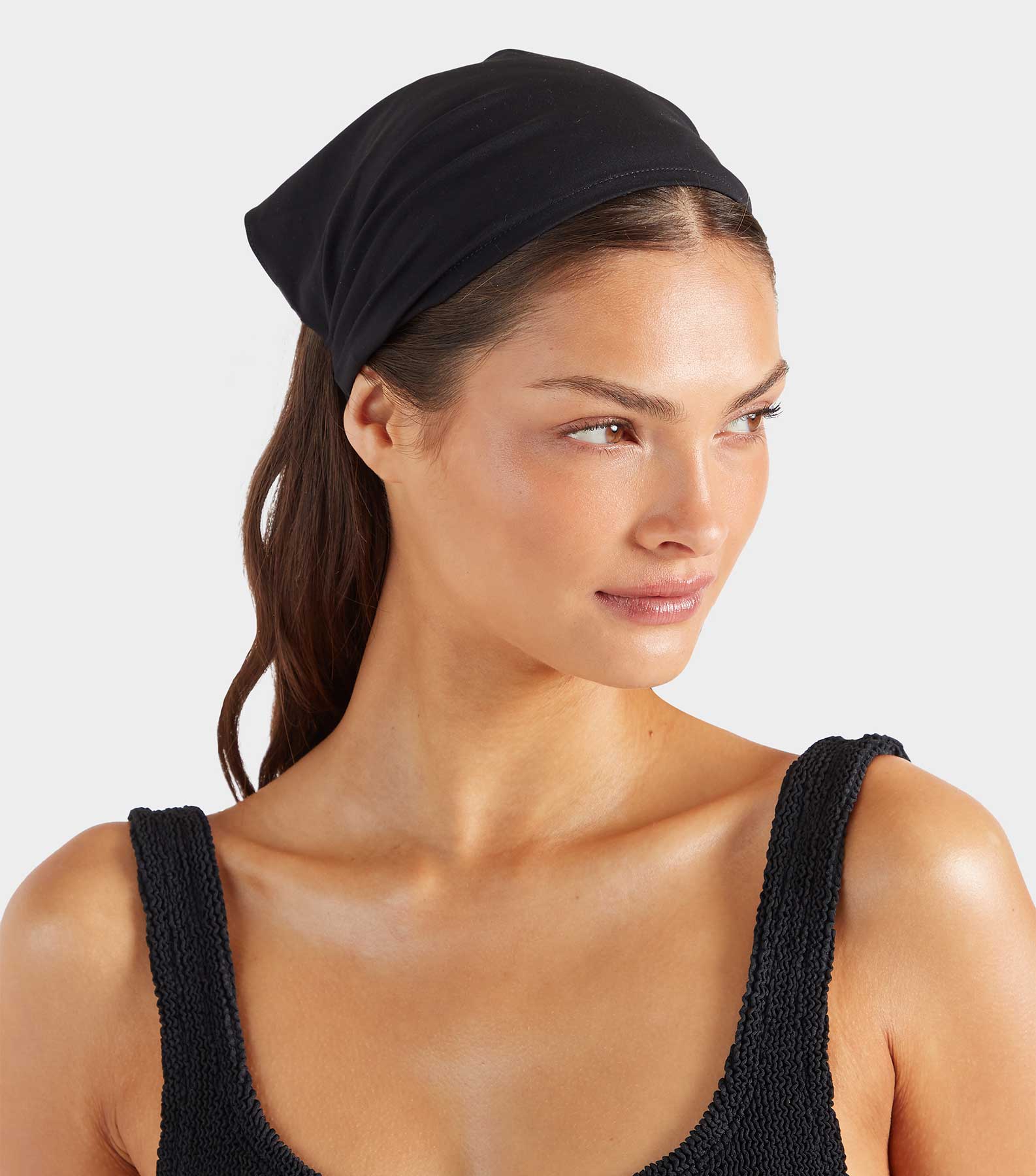 UV Protective Headscarf - Black