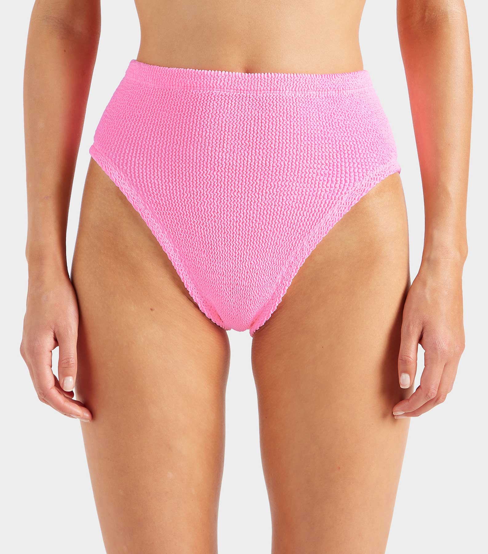 High Waist Bikini Bottom - Bubblegum