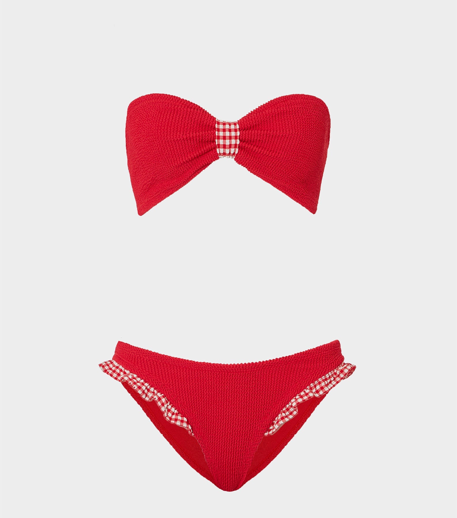 Jean Bikini - Red Gingham