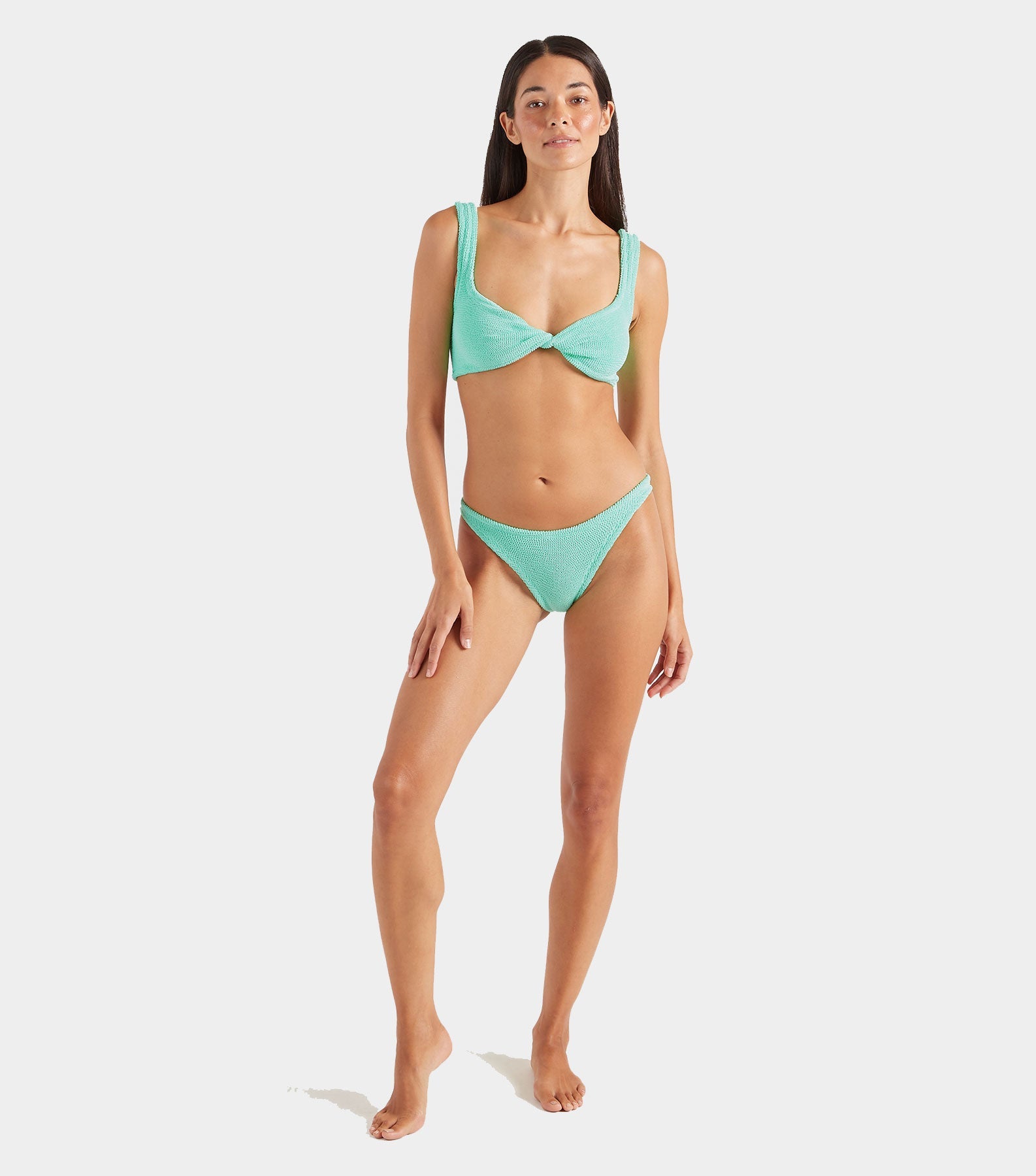Juno Bikini - Metallic Mint