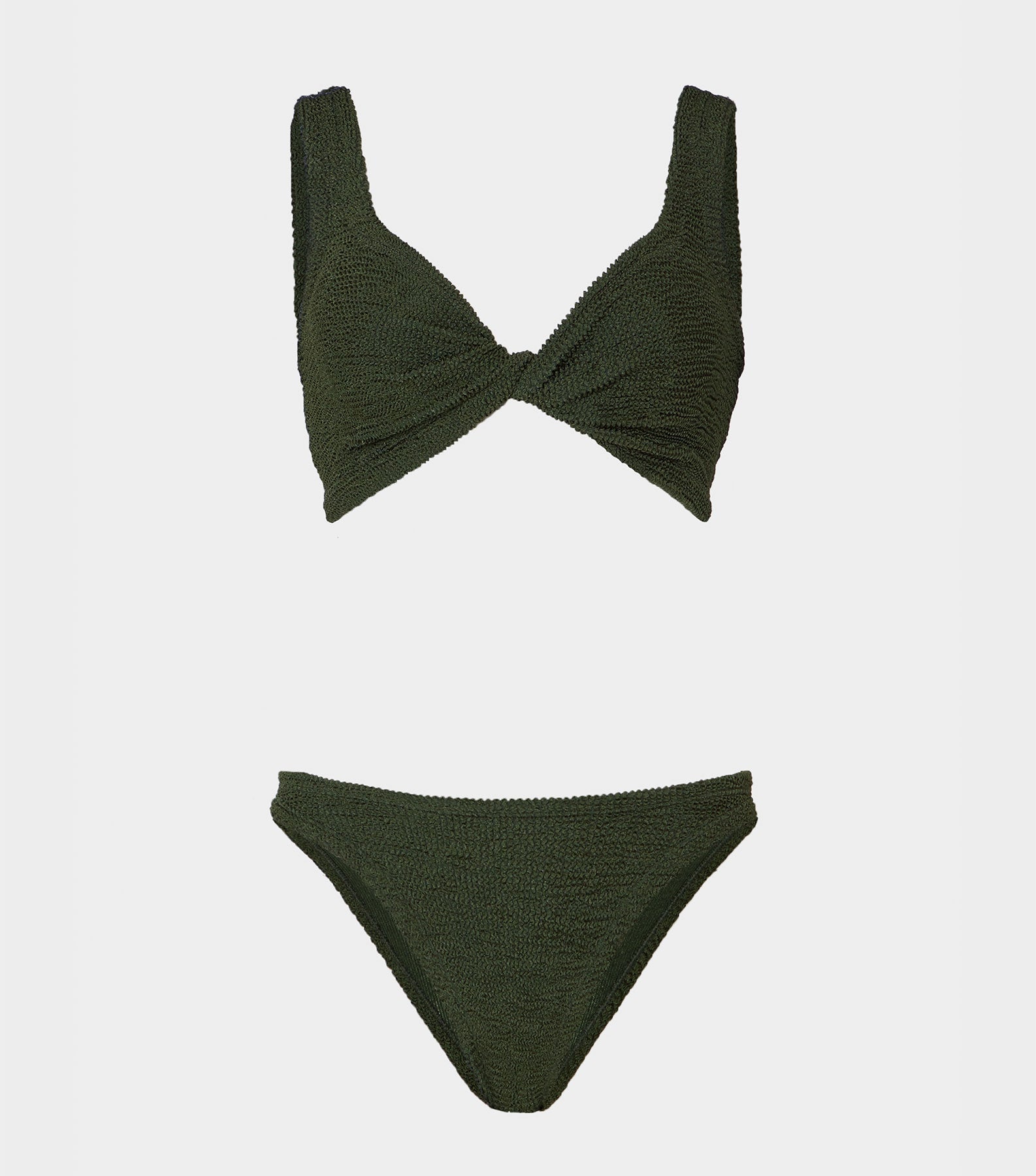 Juno Bikini - Metallic Khaki
