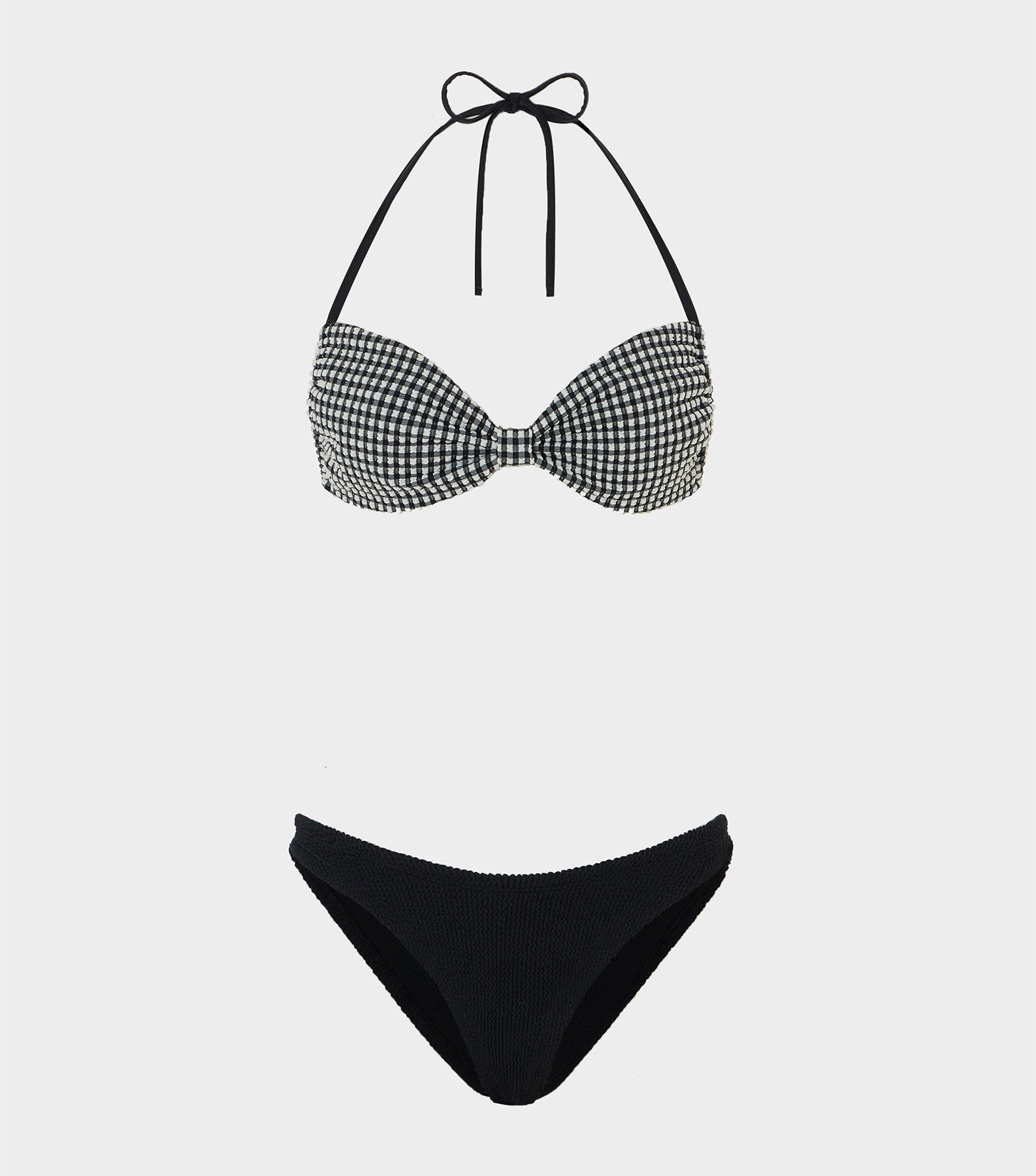 Kacey Bikini - Black Gingham