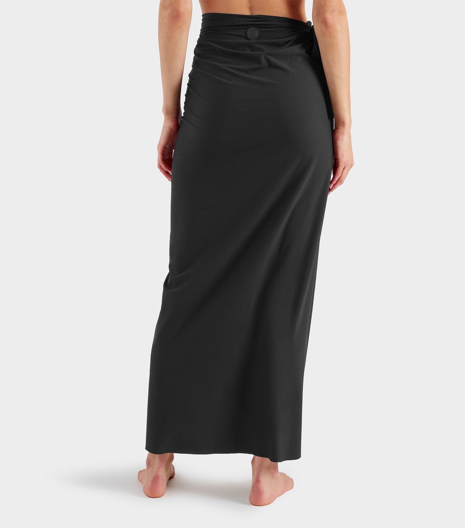 Long UPF 50+ Sarong - Black
