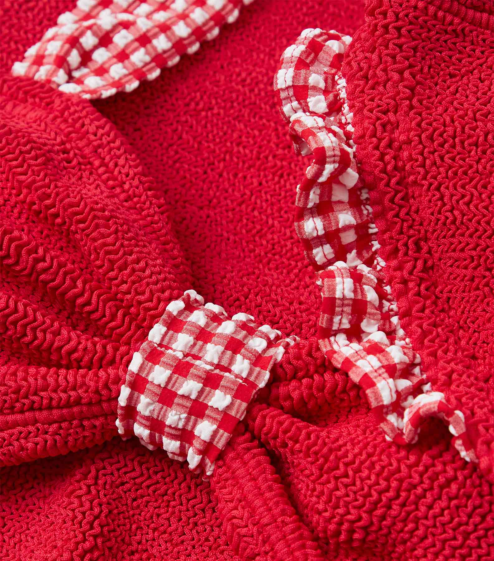 Loretta Bikini - Red Gingham