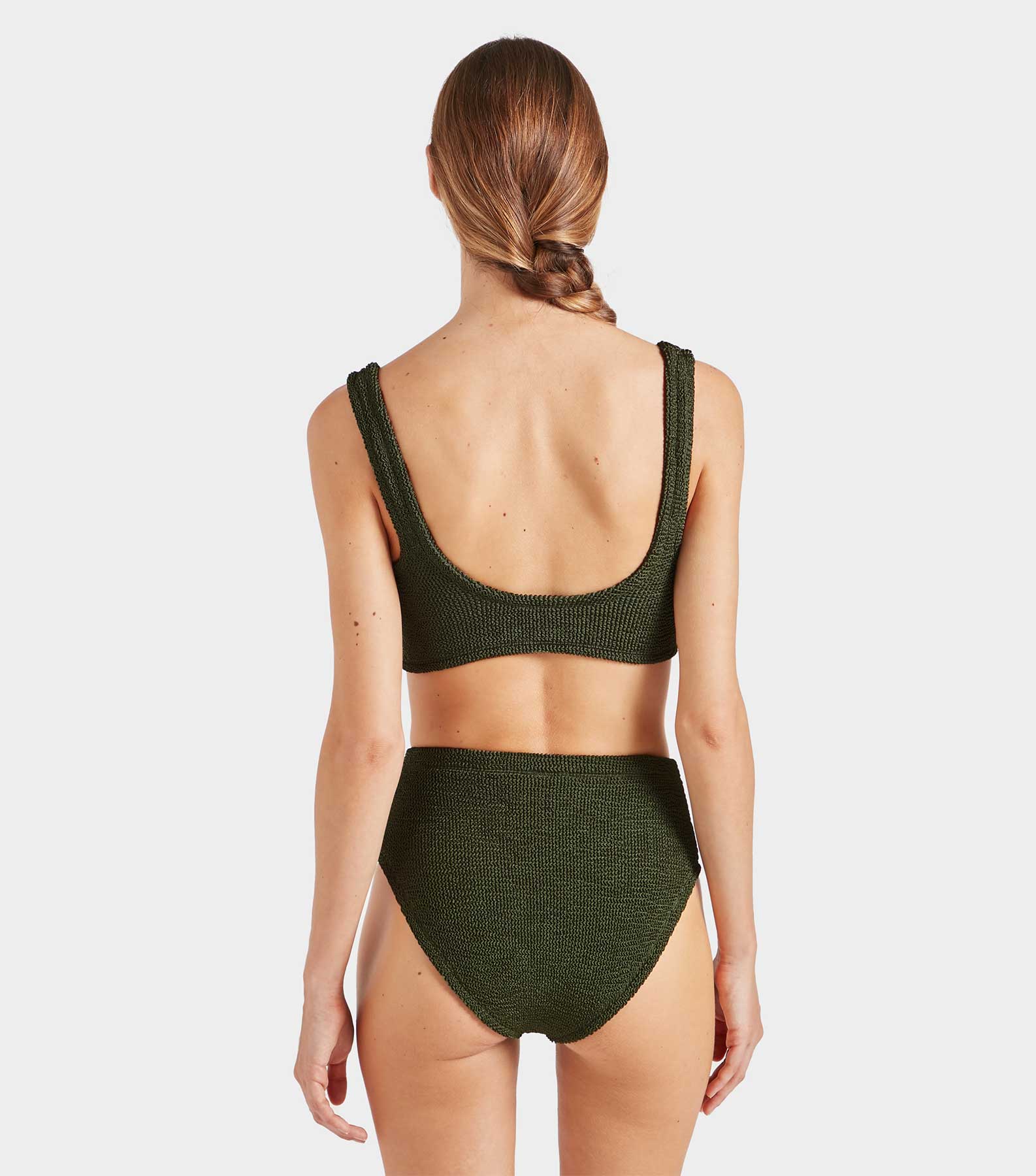 Nadine Bikini - Metallic Khaki