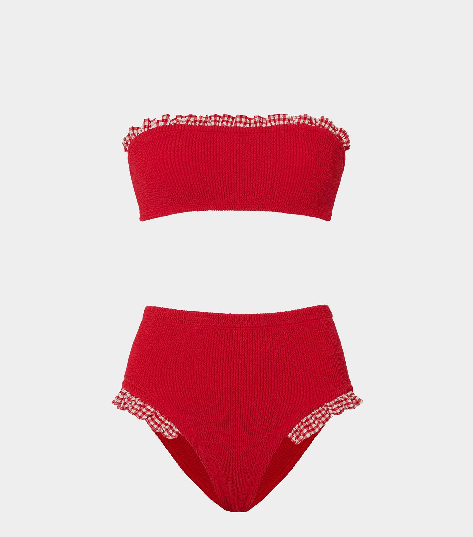 Peggy Bikini - Red Gingham