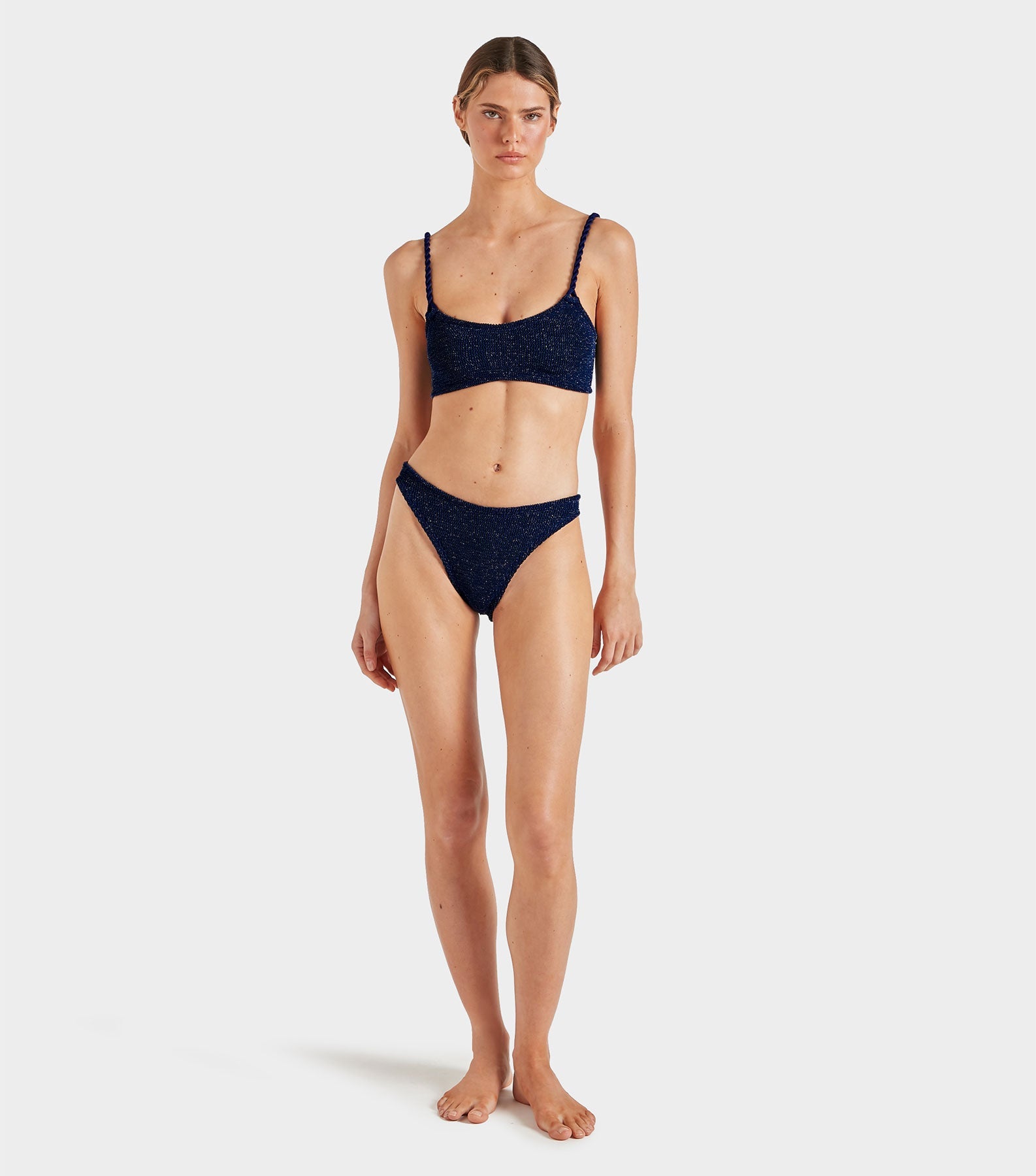 Phoebe Bikini - Navy/Silver
