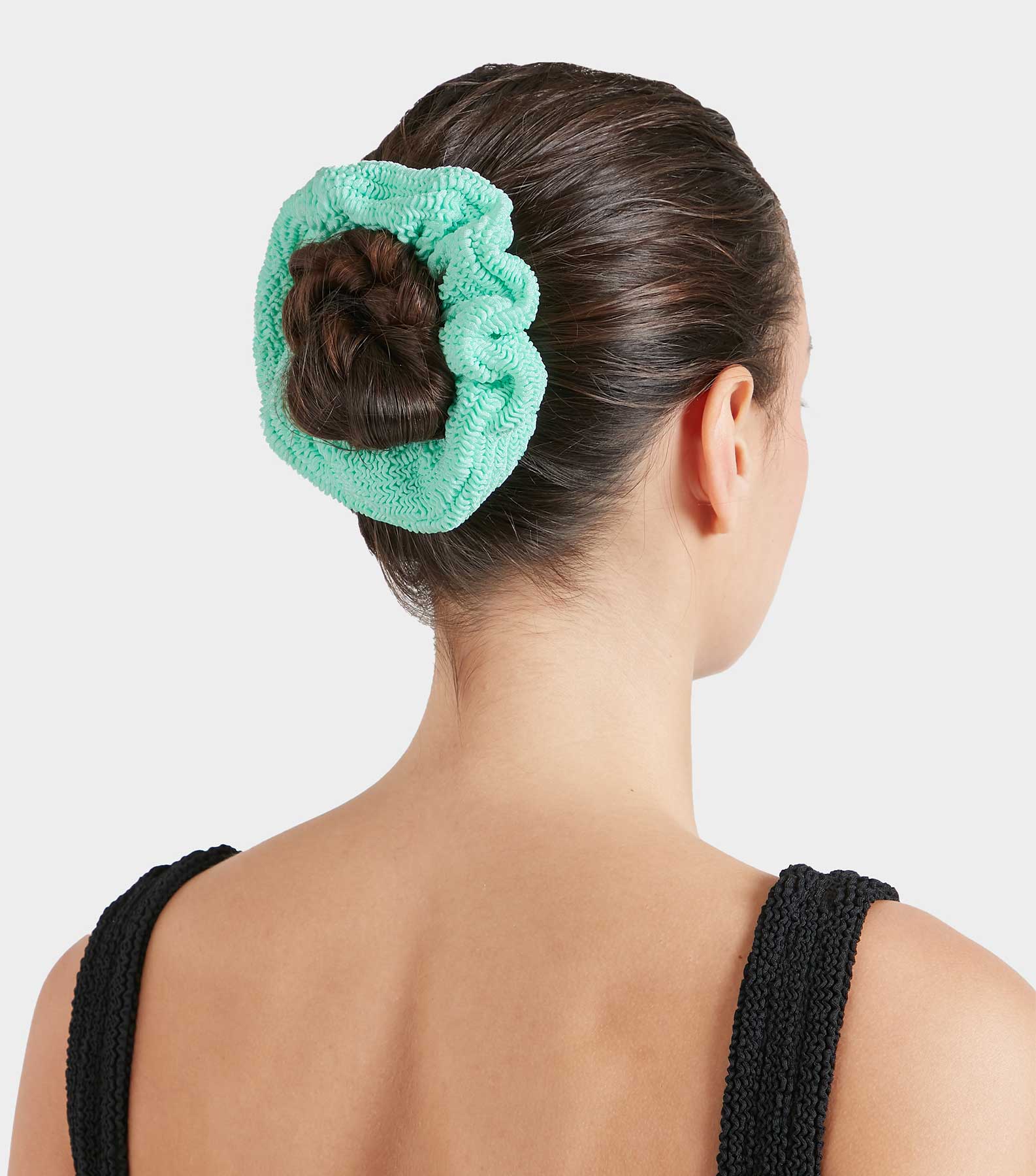 Scrunchie - Metallic Mint