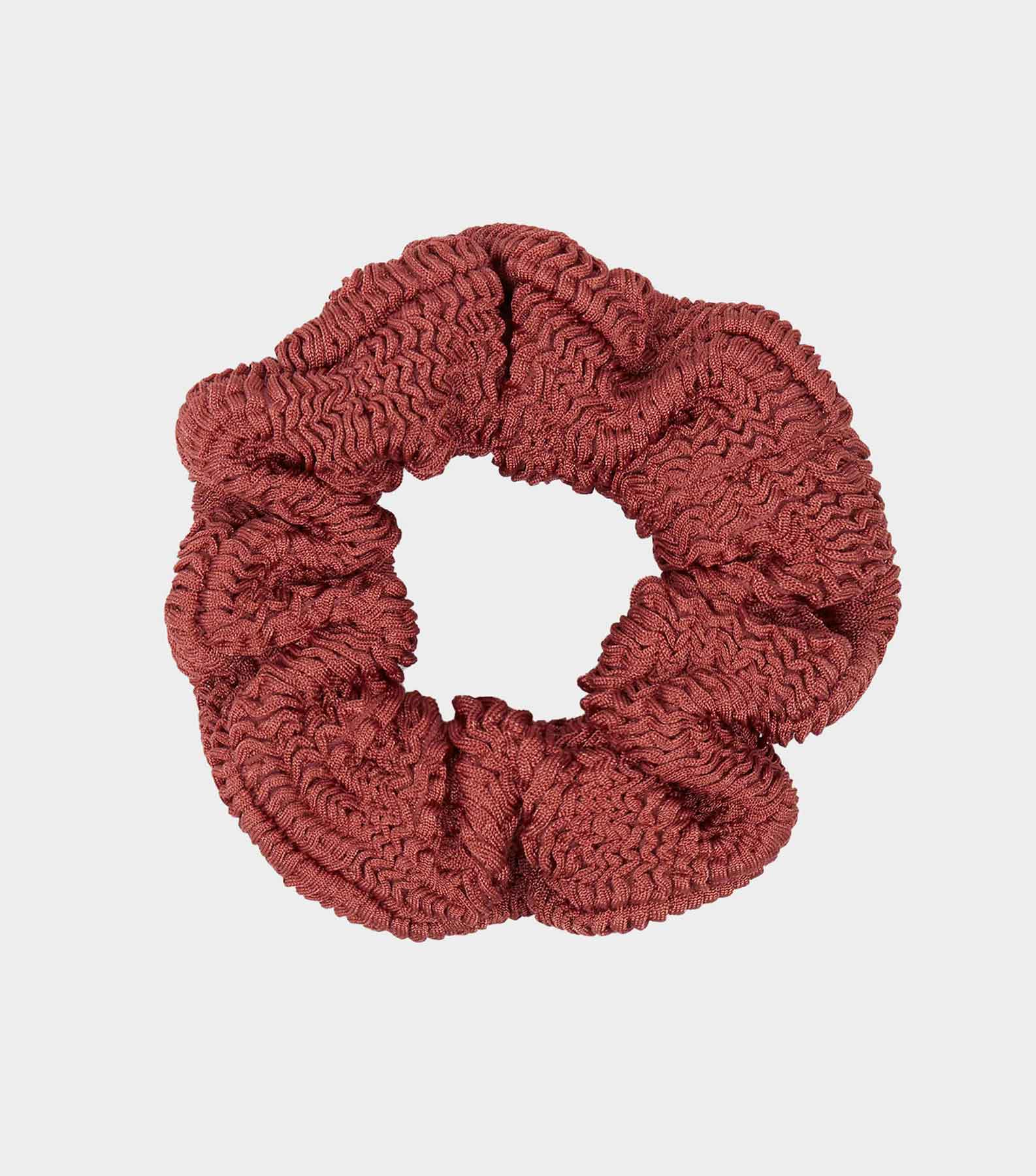 Scrunchie - Metallic Rosewood