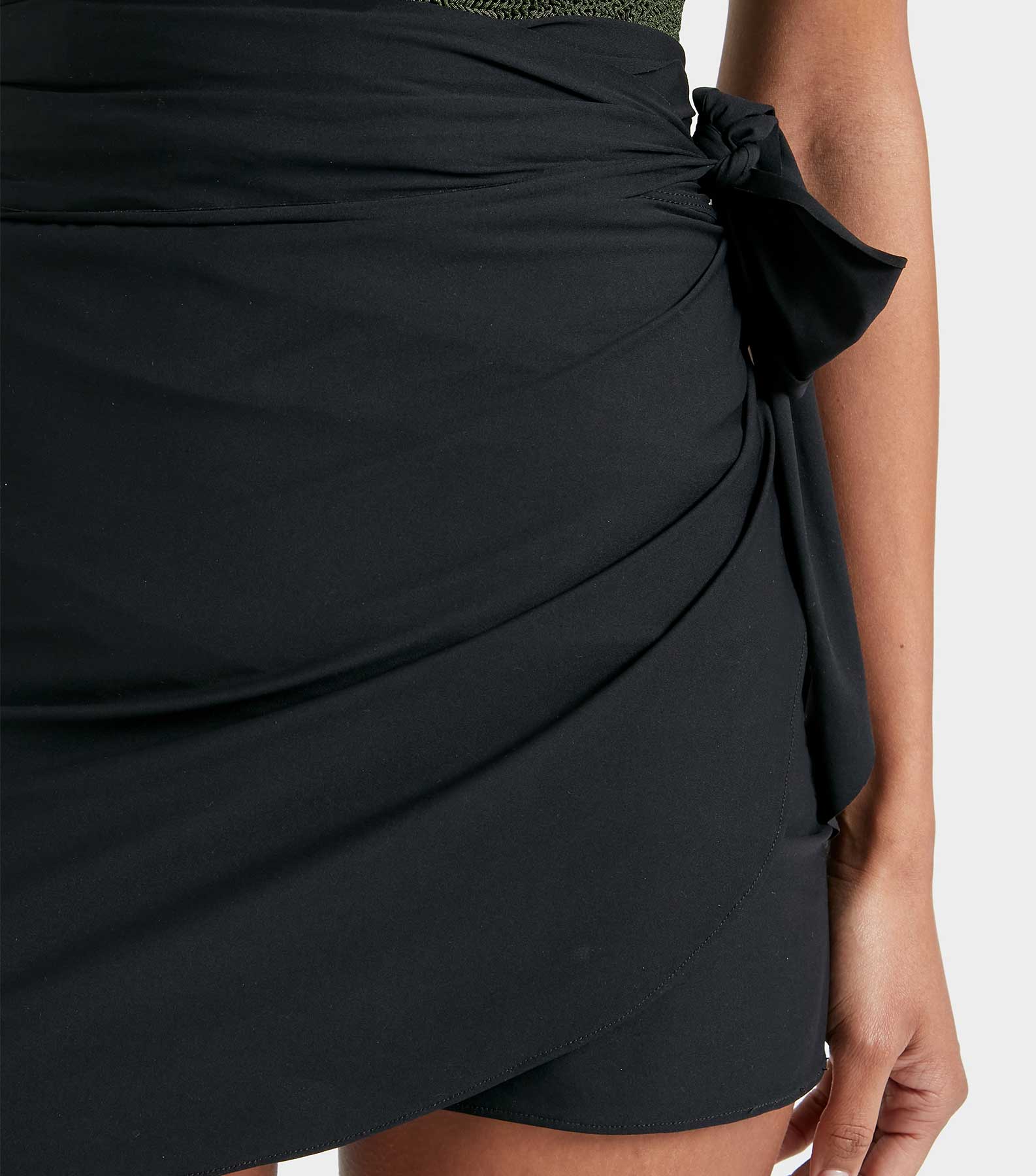 Short UPF 50+ Sarong - Black