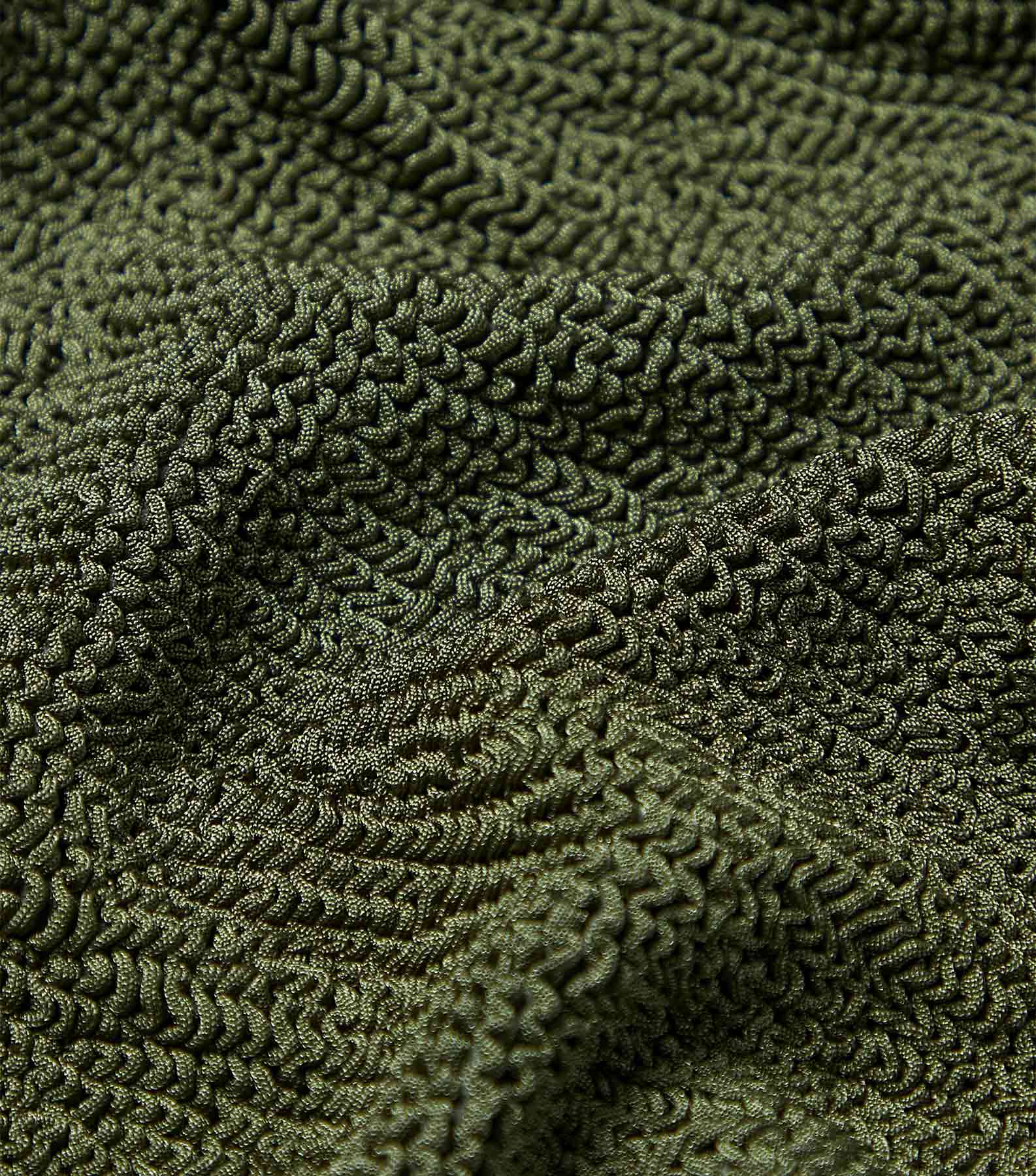 Square Neck Swim - Metallic Khaki