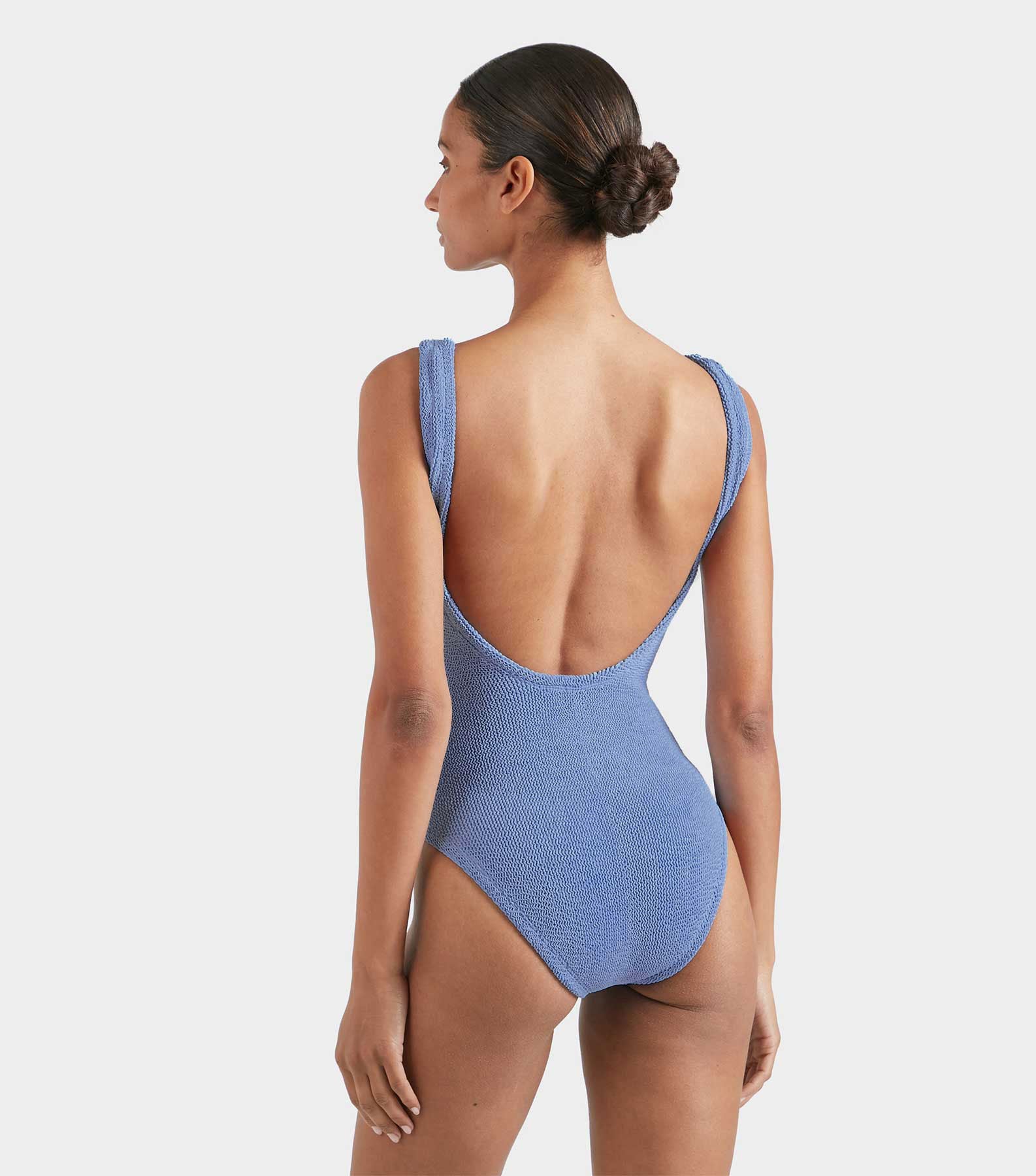 Square Neck Swim - Cornflower