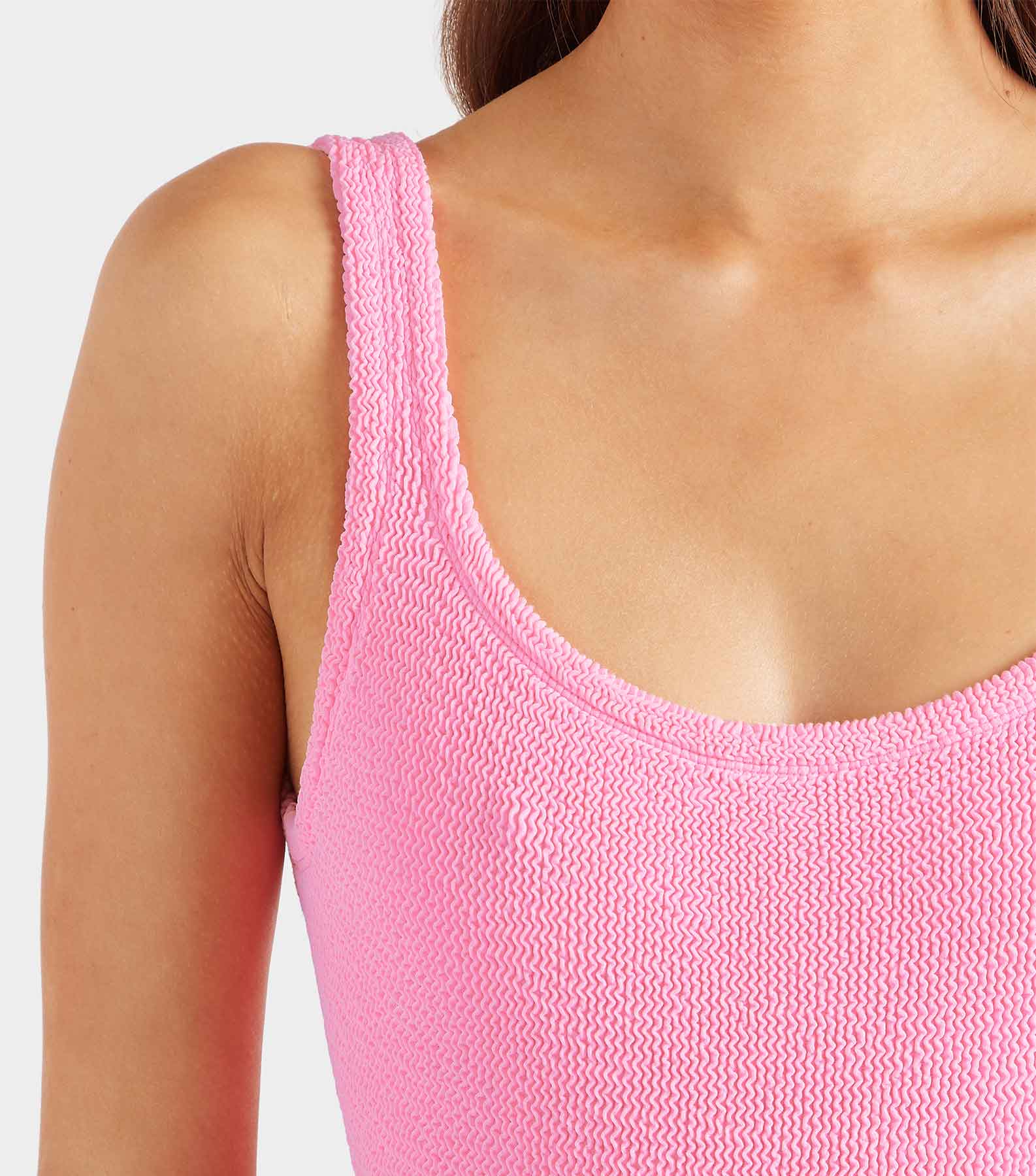 Square Neck Swim - Bubblegum