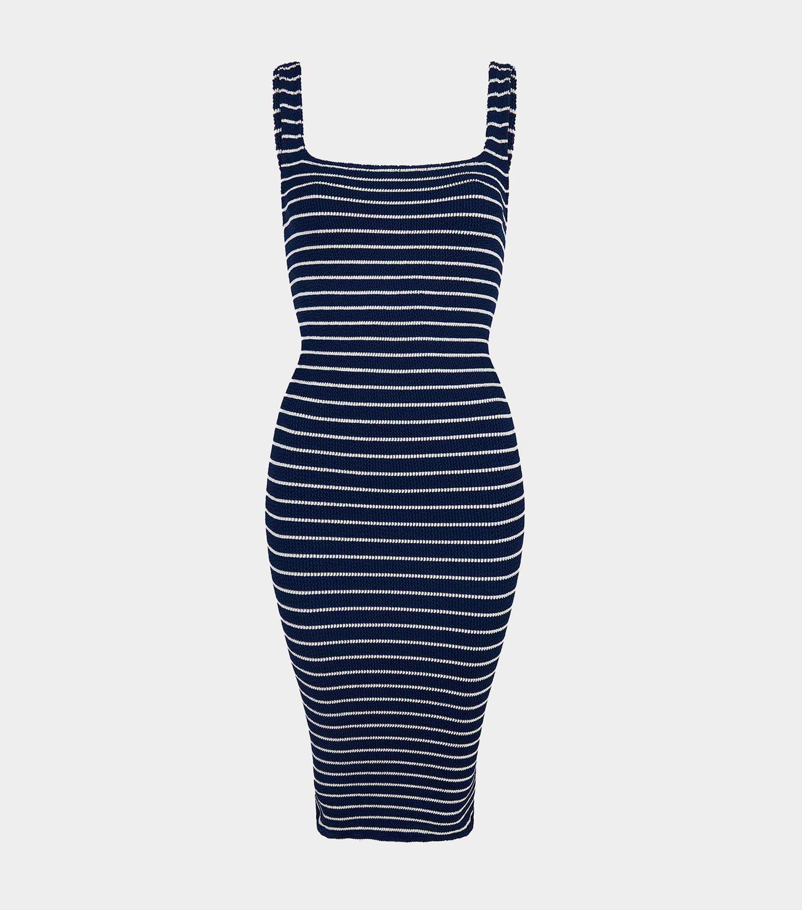 Tank Dress - Navy/White Stripe