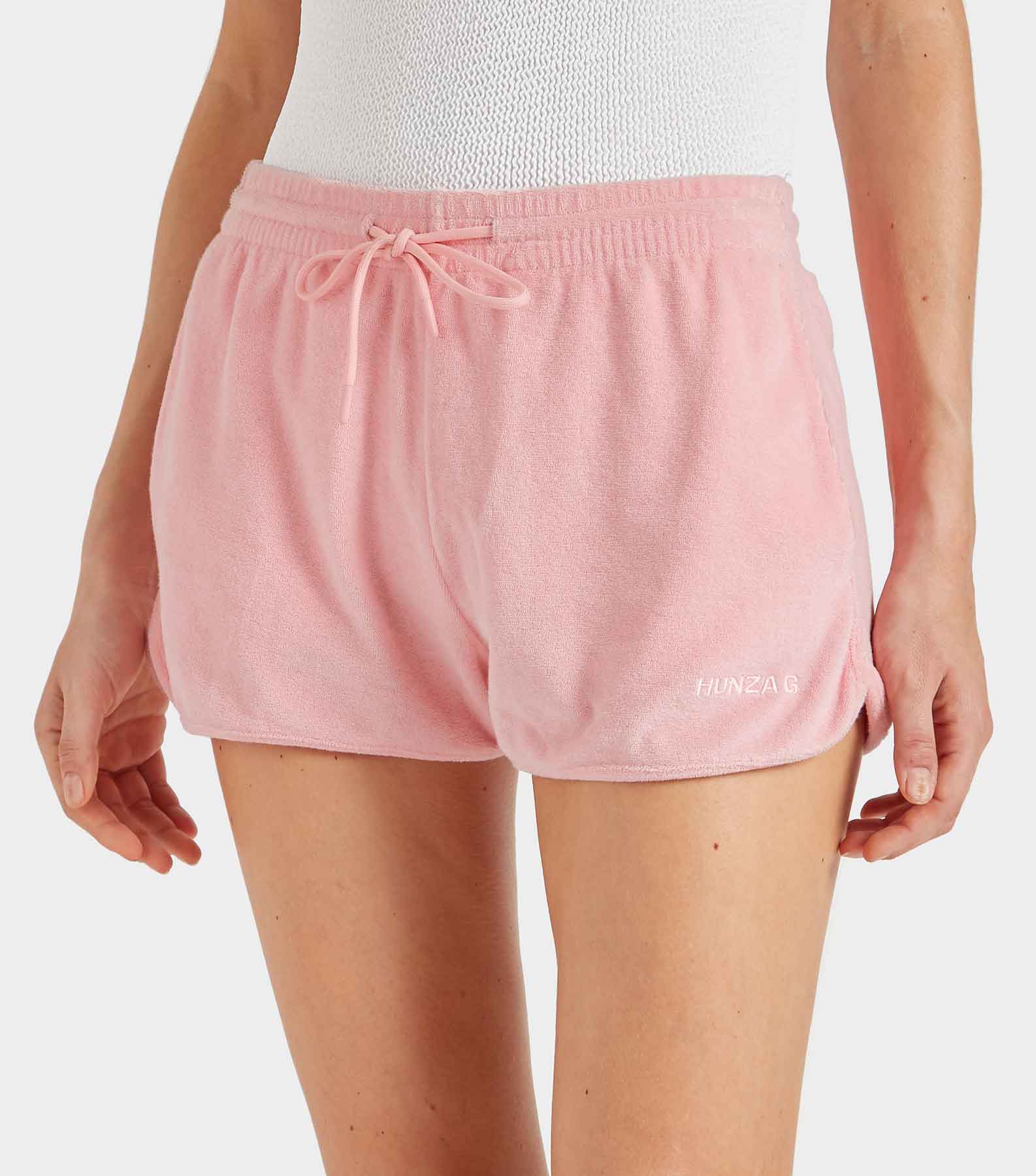Terry Towelling Short - Pink